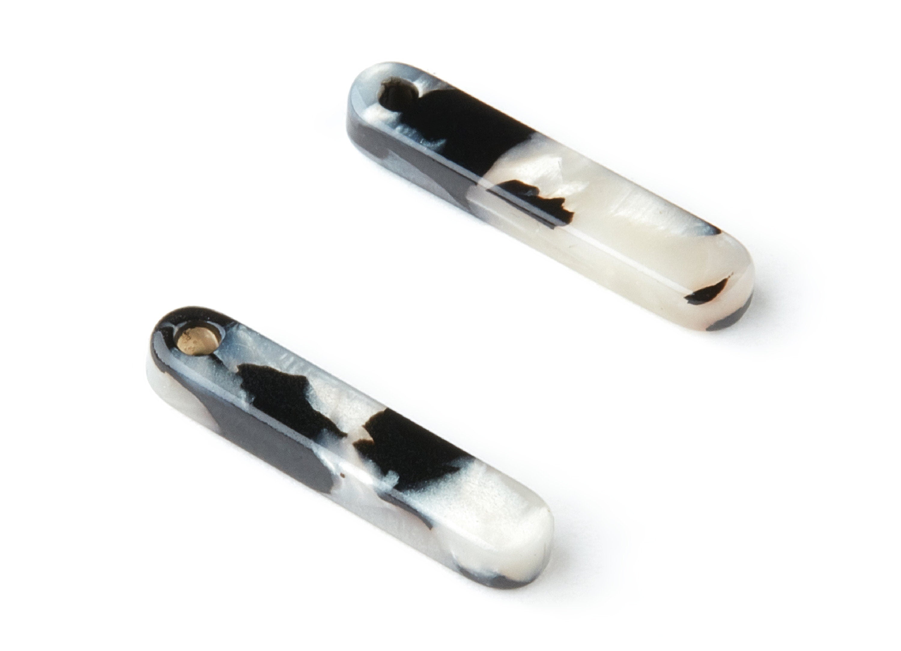 Acetate Stick Earring Charms - Acrylic Stick Pendant - Earring Findings - Jewelry Supplies - Color Code:A15 - 20.6x4.27x2.6mm - AC1150J - DOMEDBAZAAR