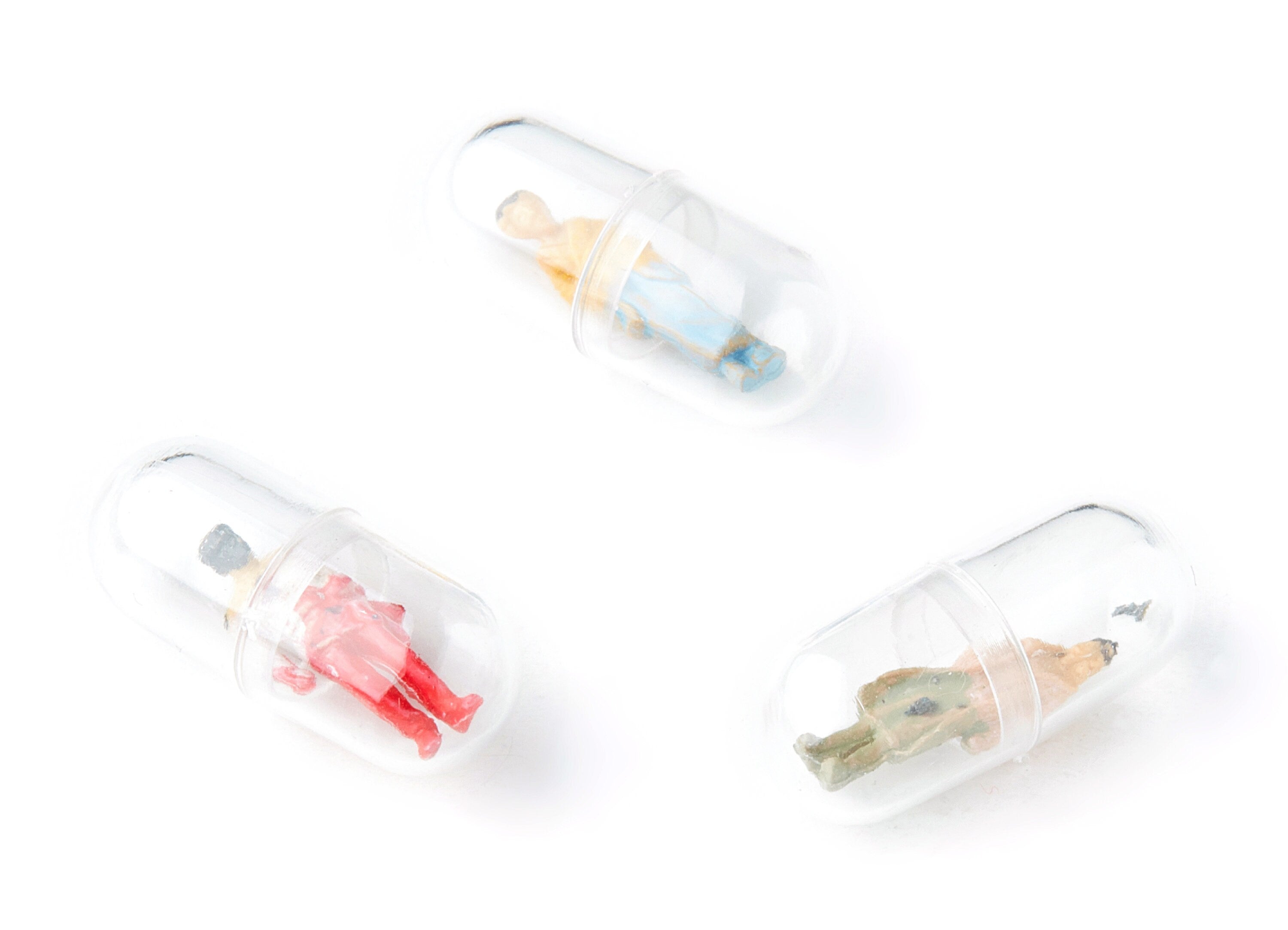 Resin Charms - bottled Resin Charms - Resin Earrings - 28.4x10.5x10.5mm - RC1009B - DOMEDBAZAAR