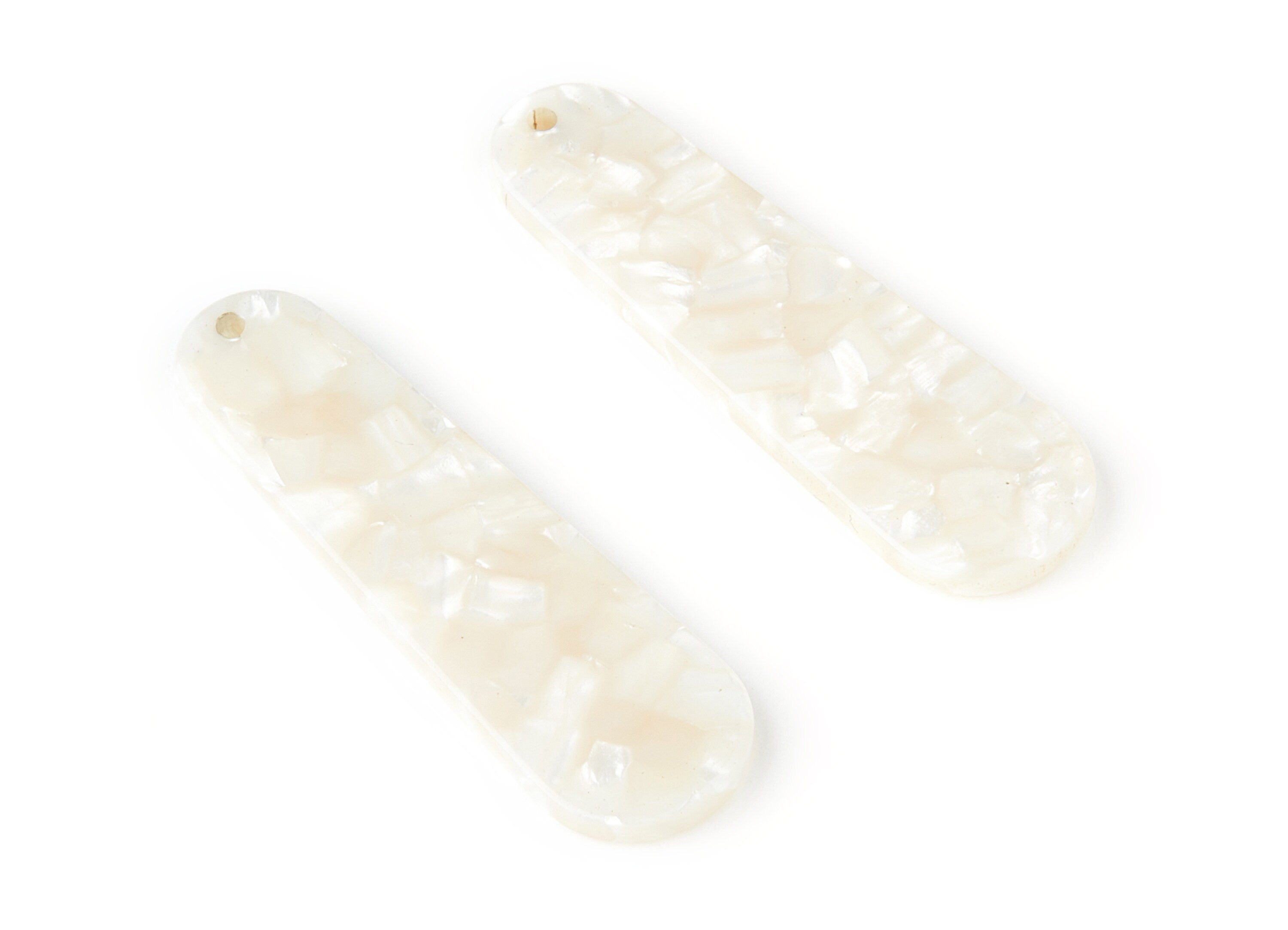 Acetate Rod Earring Charms - Rod Shaped Pendant - Earring Findings - Jewelry Supplies - Color Code: A33 - 44.73x13.74x2.78mm - AC1380D - DOMEDBAZAAR
