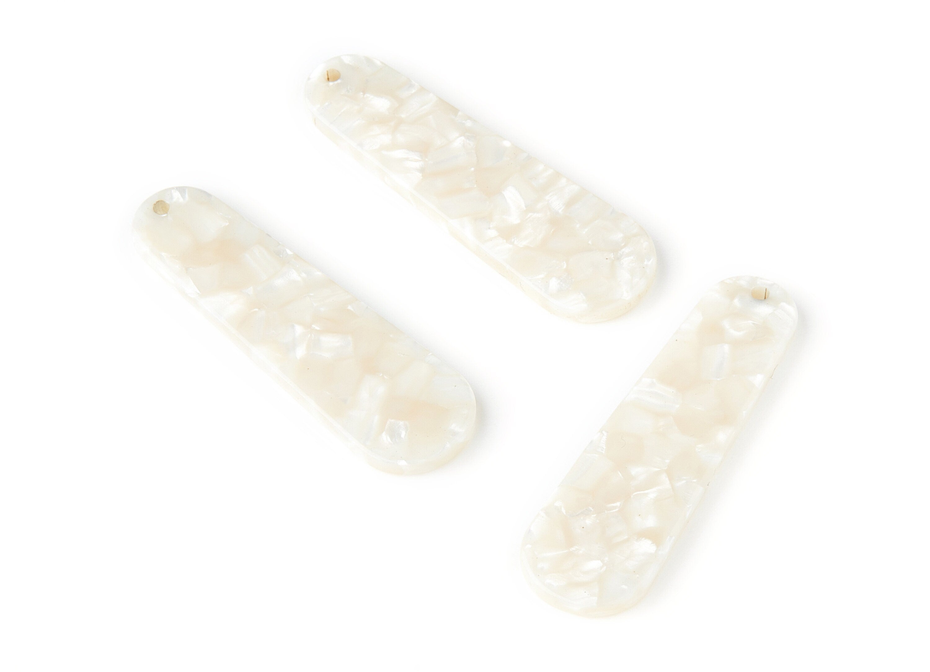 Acetate Rod Earring Charms - Rod Shaped Pendant - Earring Findings - Jewelry Supplies - Color Code: A33 - 44.73x13.74x2.78mm - AC1380D - DOMEDBAZAAR