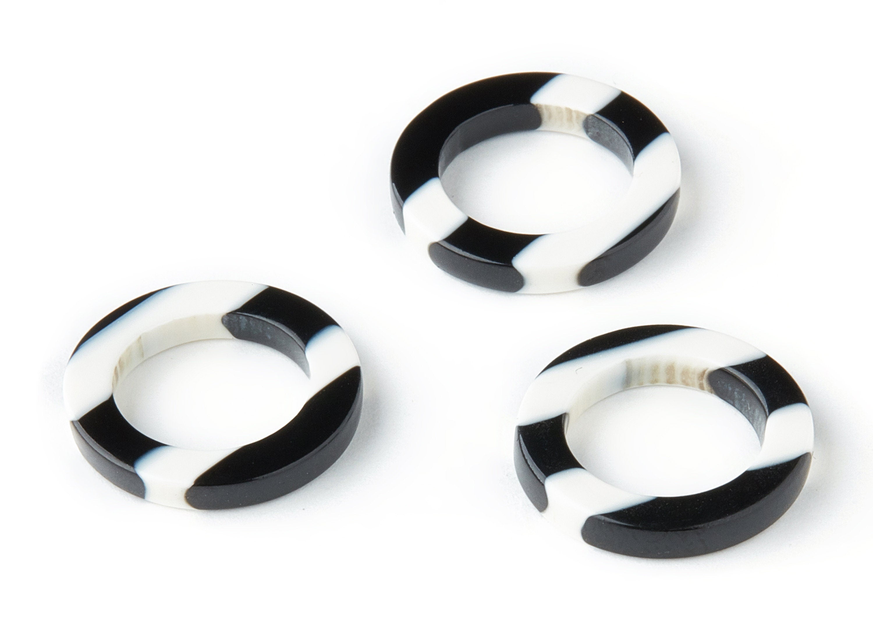 Acetate Circle Earring Charms - Circle Shaped Pendant - Earring Findings - Jewellery Supplies - Color Code: A64 - 19.1x19.1x2.75mm - AC1196C - DOMEDBAZAAR