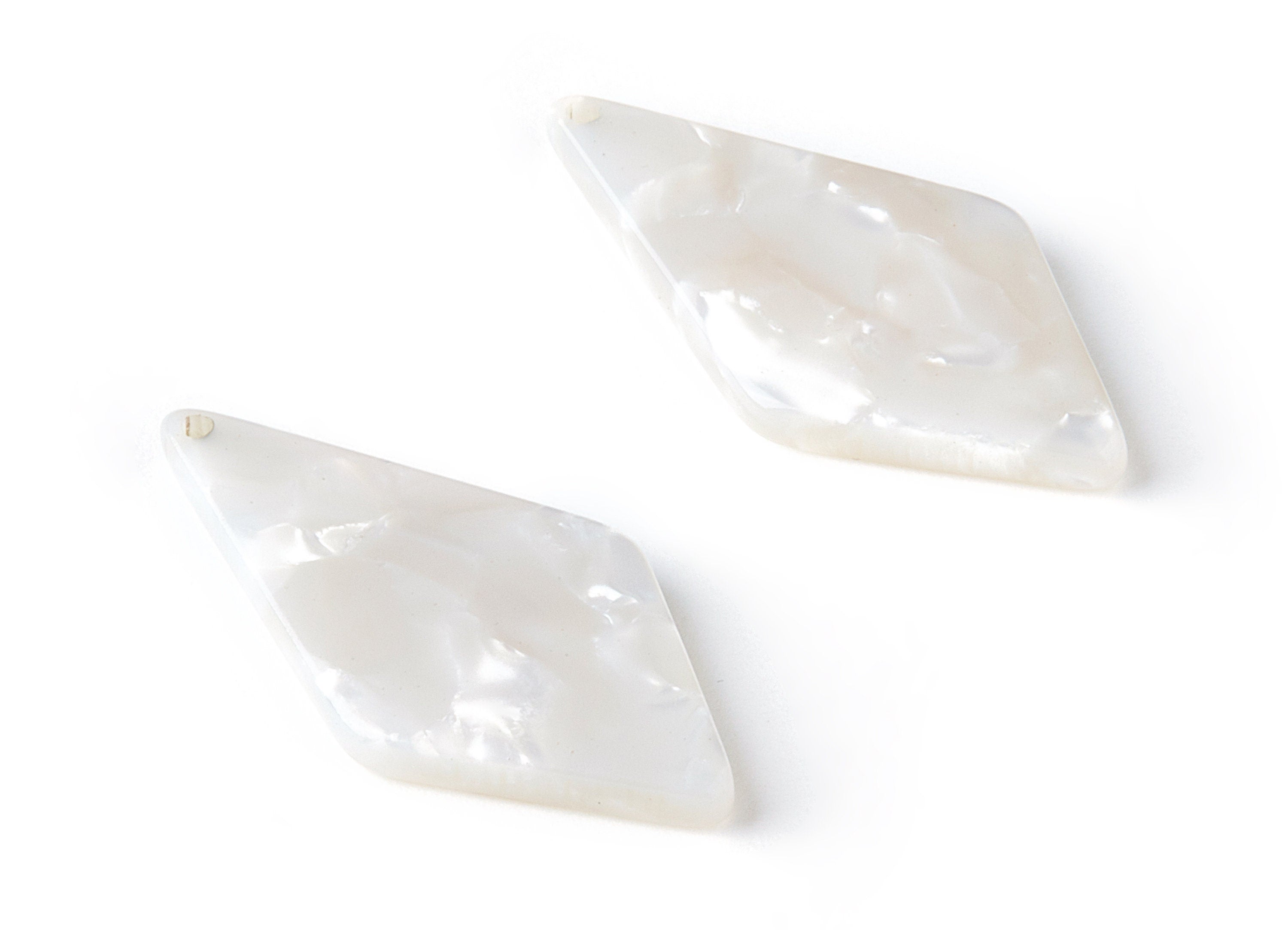 Acetate Diamond Charms - Diamond Earrings and Pendant - Earring Findings - Color Code: A12 - 30.86x15.11x2.51mm - AC1067-A12 - DOMEDBAZAAR