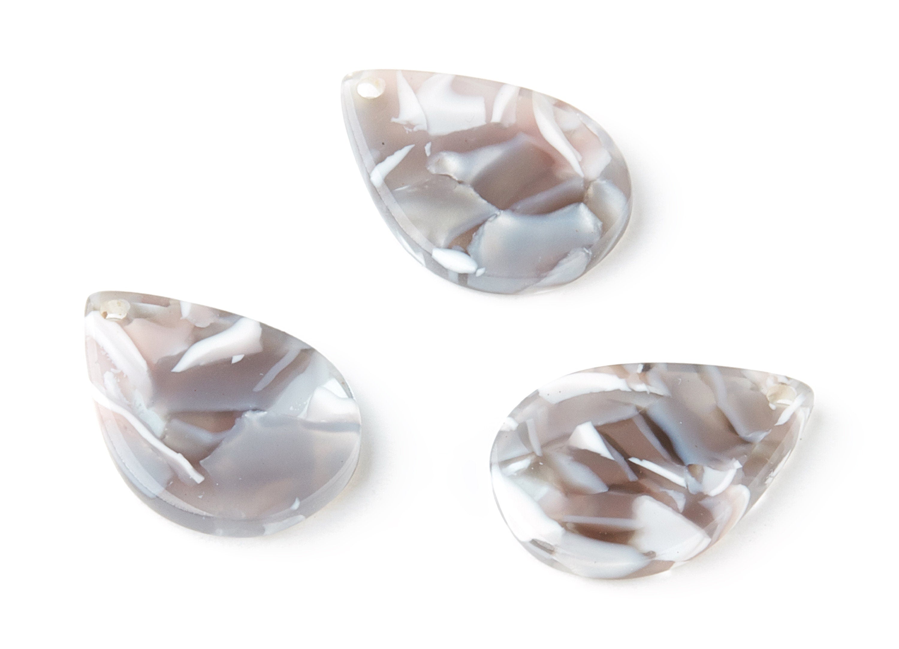 Acetate Drop Charms - Drop Earrings and Pendant - Earring Findings - Jewelry Supplies - Color Code: A20 - 21.2x14.7x2.53mm - AC1024H - DOMEDBAZAAR