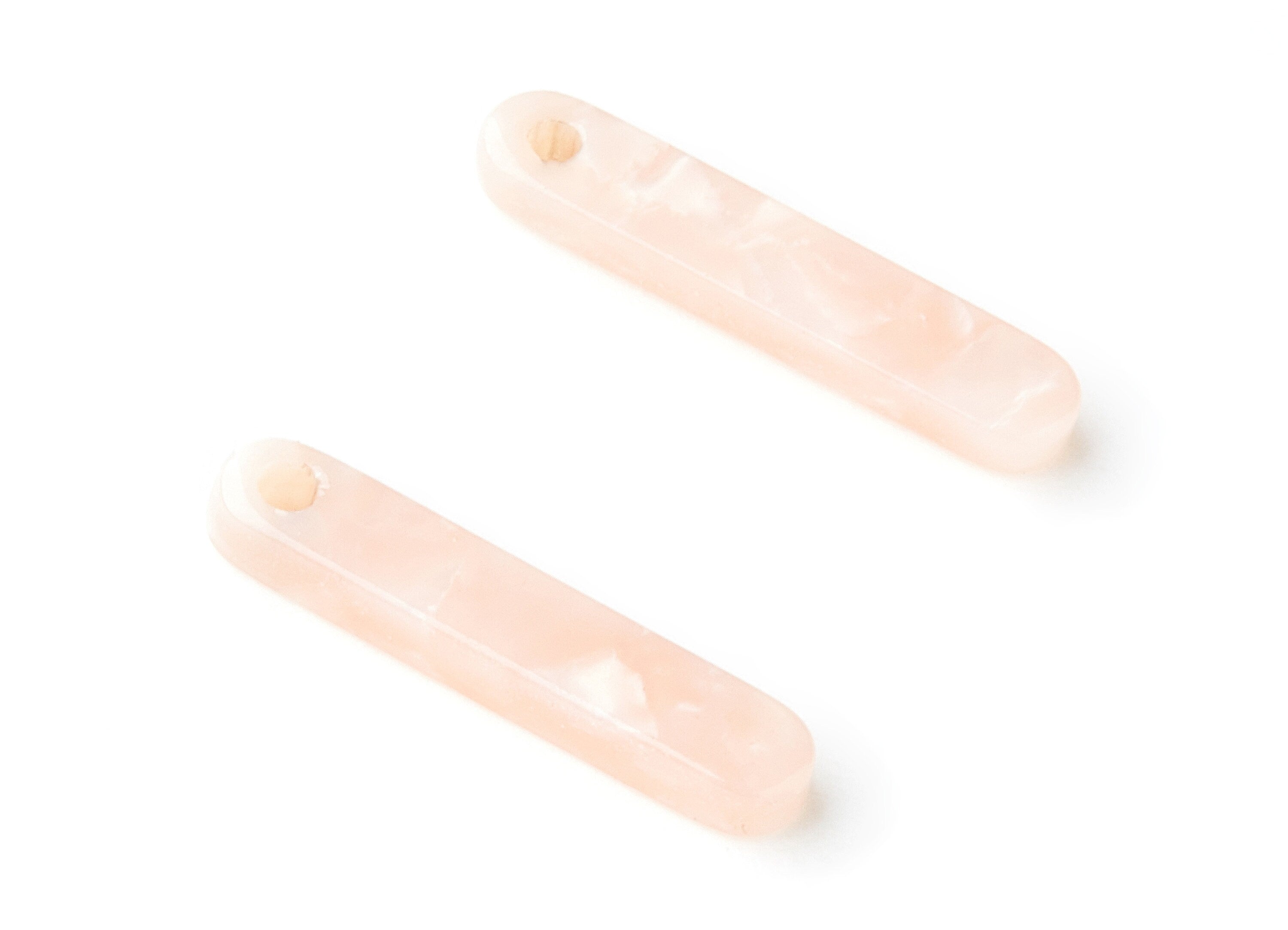 Acetate Stick Earring Charms - Acetate Stick Pendant - Earring Findings - Jewelry Supplies - Color Code: A53 - 20.6x4.27x2.6mm - AC1150M - DOMEDBAZAAR