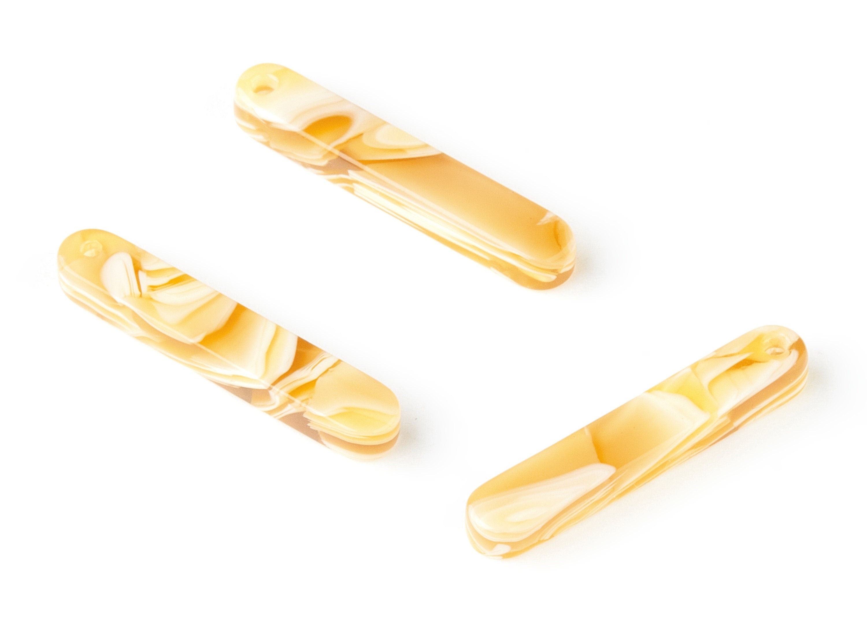 Acetate Stick Charms - Stick Earrings and Pendant - Earring Findings - Jewelry Supplys - Color Code: A188 - 25.54x4.51x2.52mm - AC1511-A188 - DOMEDBAZAAR