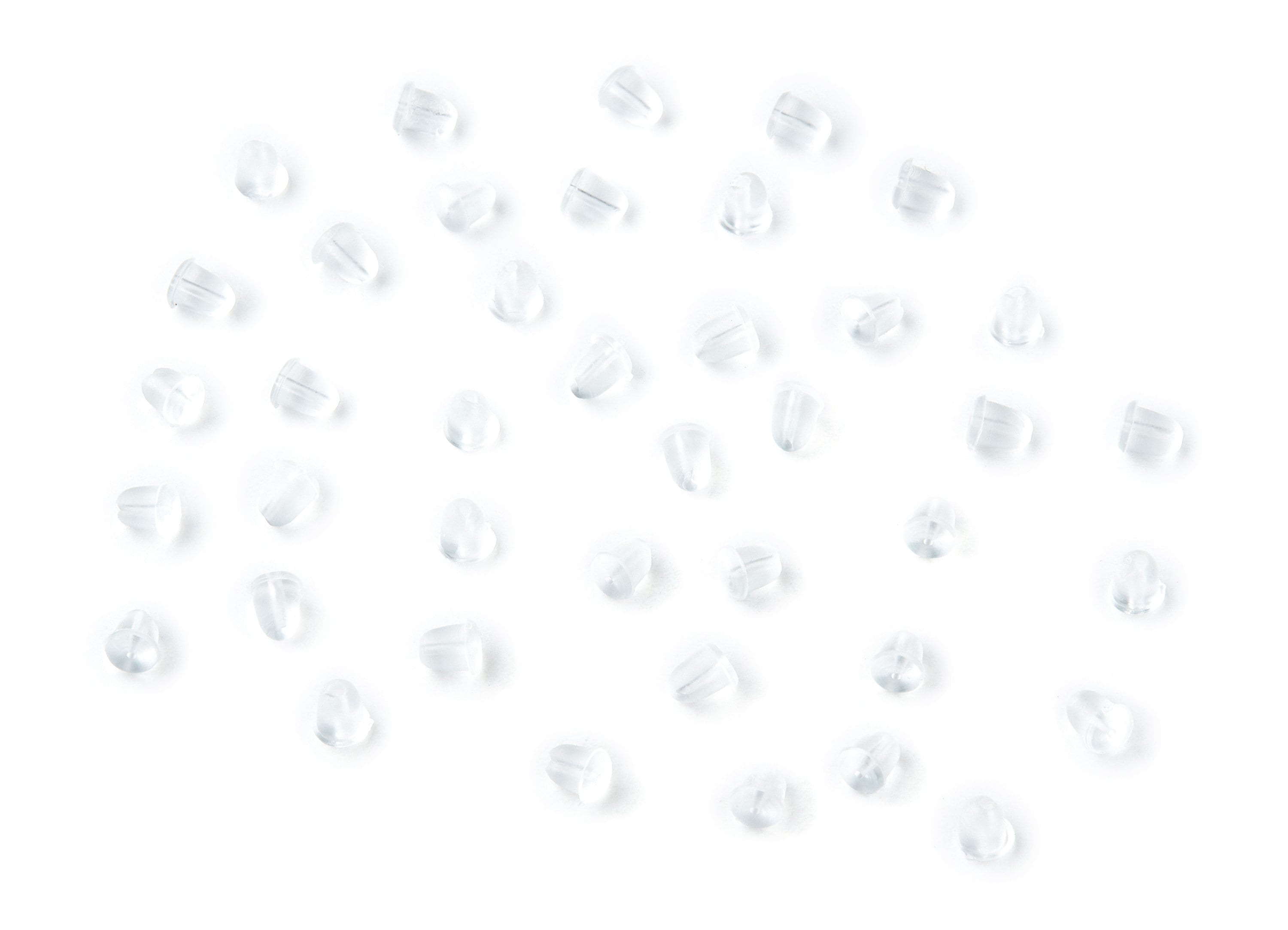 Rubber Earring Stopper - Rubber Earring Findings - Earring Back - 4.66x4.1mm - ES1001 - DOMEDBAZAAR