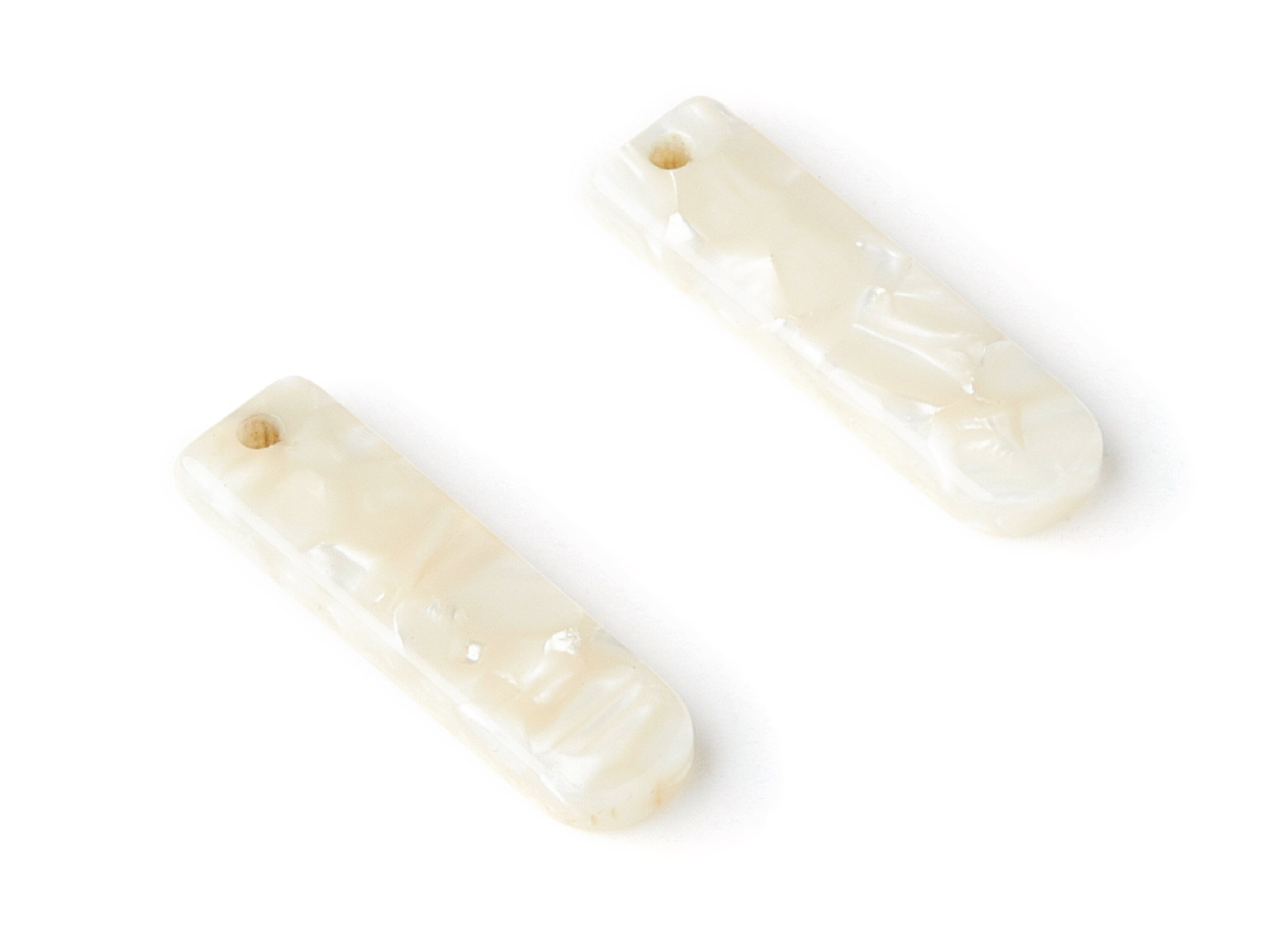 Acetate Bar Earring Charms - Bar Shaped Pendant - Earring Findings - Jewelry Supplies - Color Code:A33 - 23.65x6.74x2.6mm - AC1354G - DOMEDBAZAAR