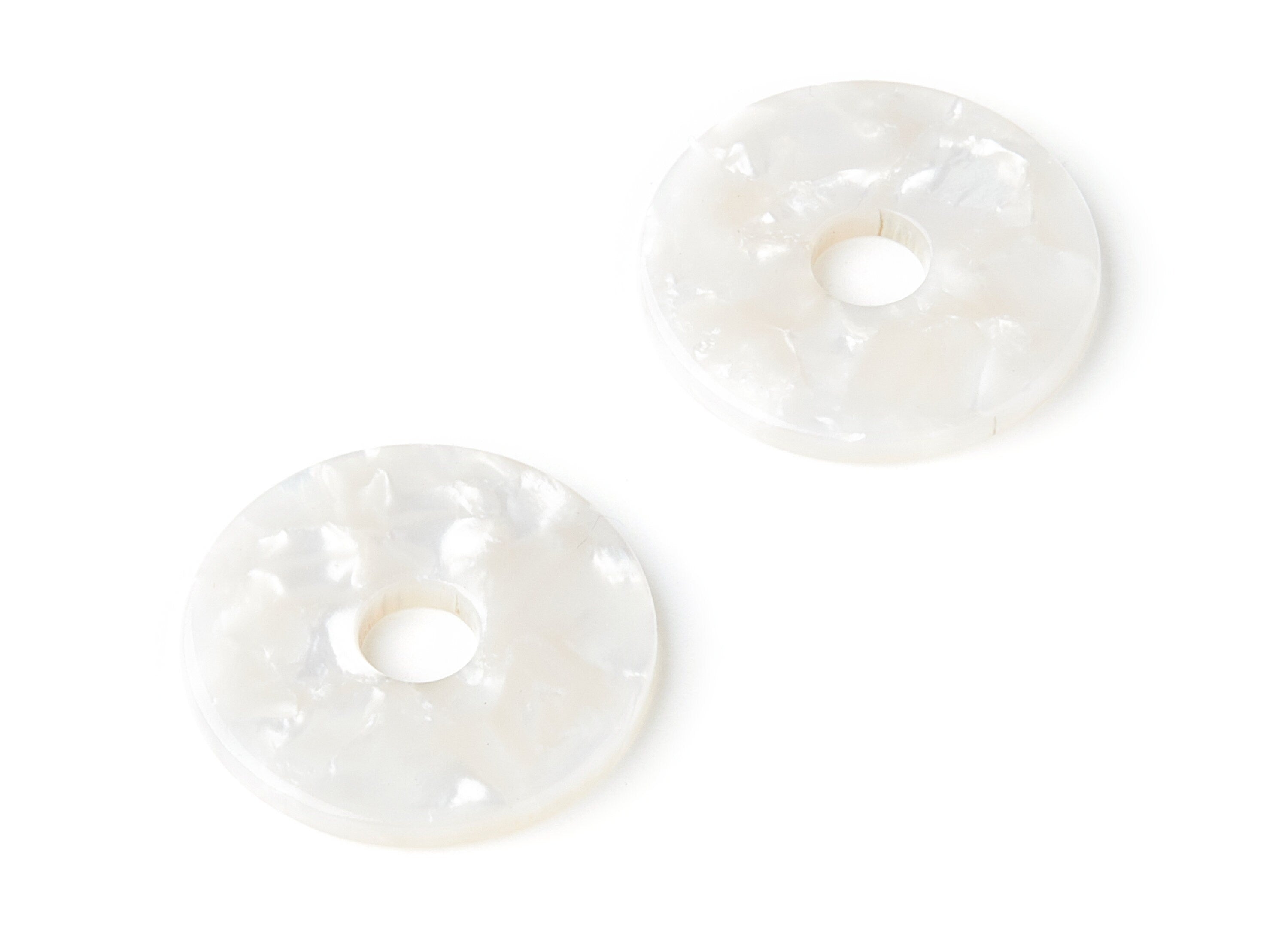 Acetate Coin Charms - Round Earring and Pendant - Earring Findings - Jewelry Supplys - Color Code: A33 - 24.75x24.75x2.6mm - AC1400E - DOMEDBAZAAR
