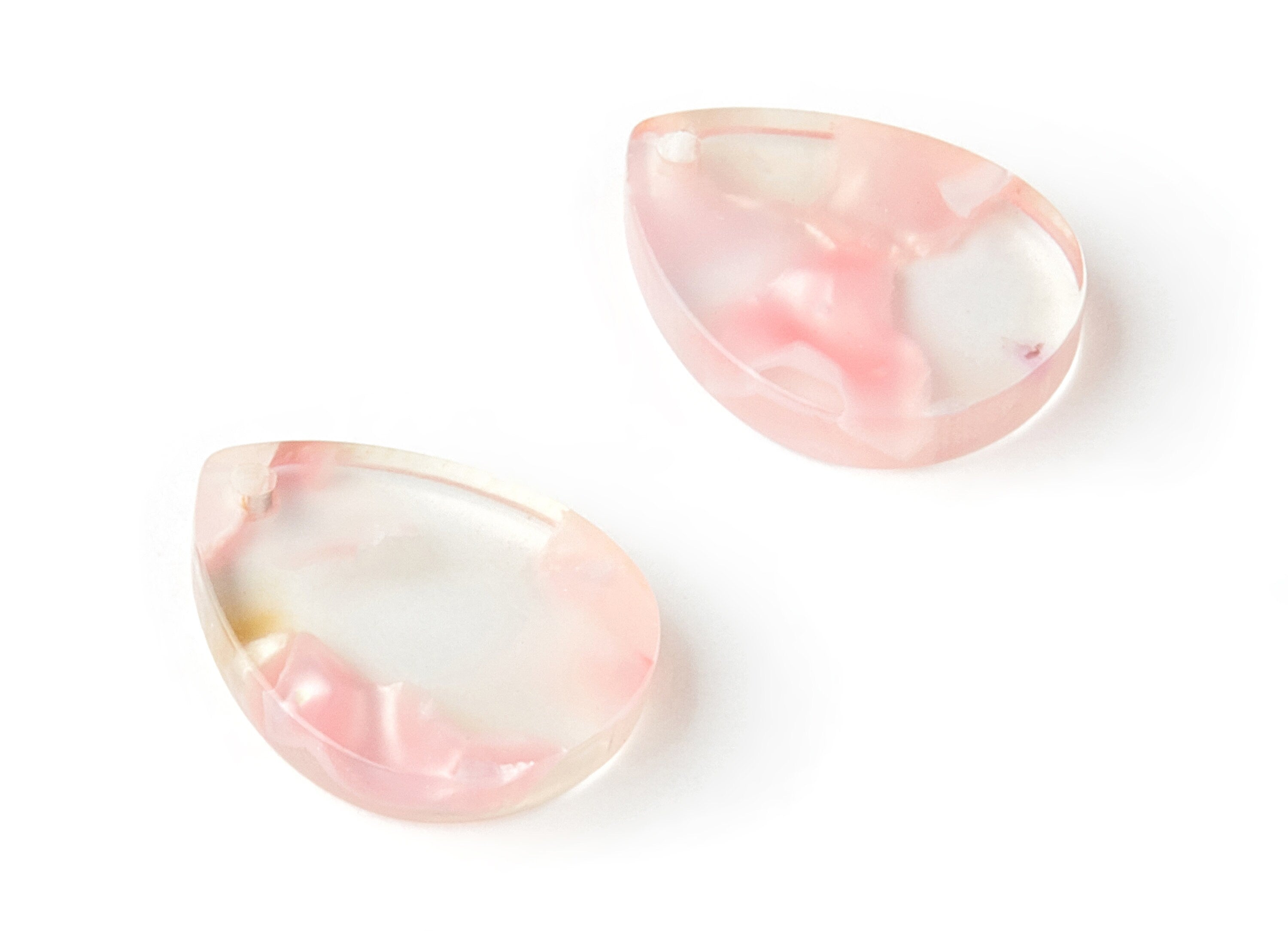Acetate Drop Charms - Drop Earrings and Pendant - Earring Findings - Jewelry Supply - Color Code:A297 - 15.75x12.19x2.59mm - AC1617-A297 - DOMEDBAZAAR
