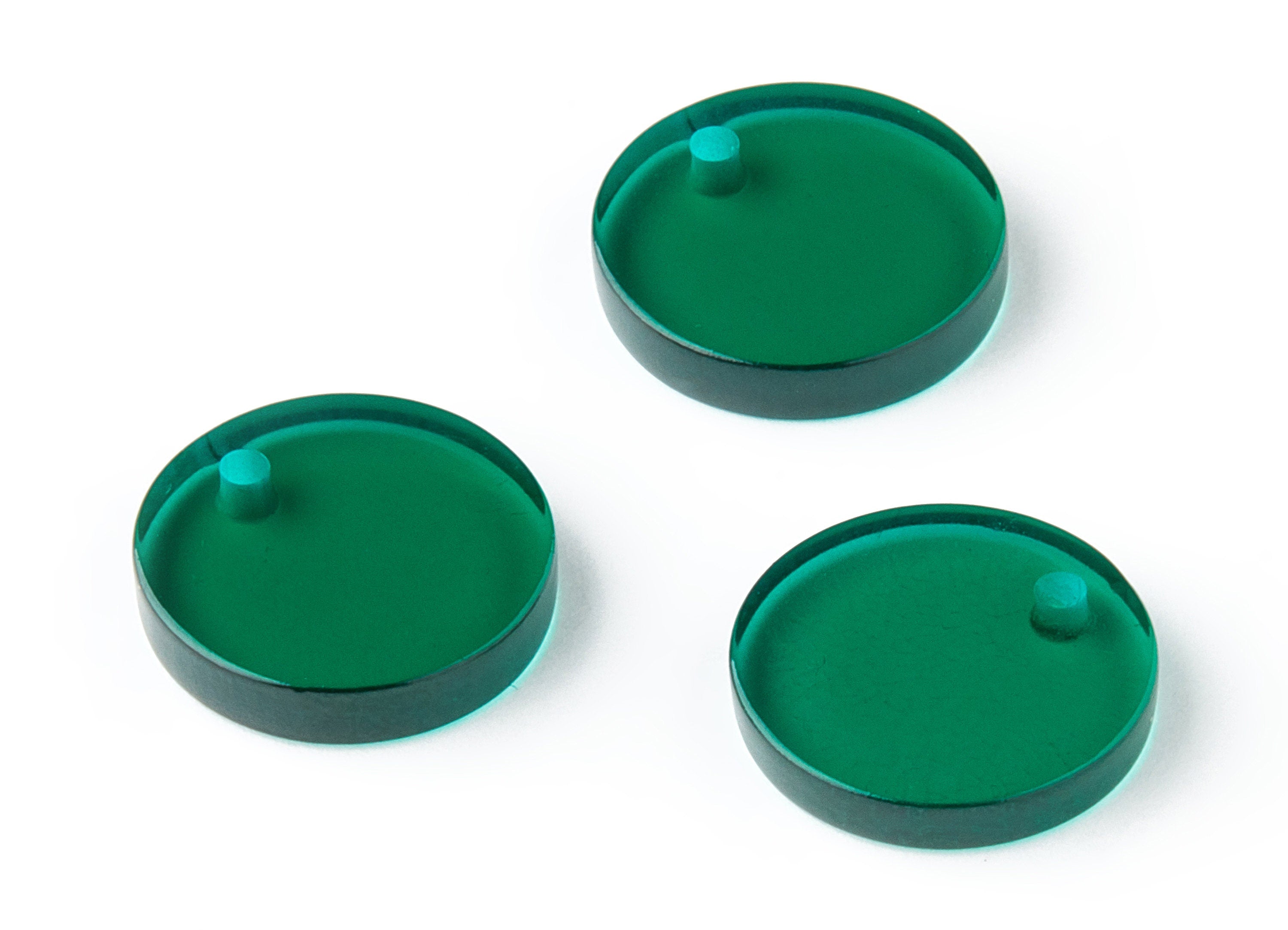 Acrylic Coin & Round Charms - Coin and Round Earrings and Pendant - Earring Findings - Color Code: A62 - 15.3x15.3x2.78mm - AC1064AN - DOMEDBAZAAR