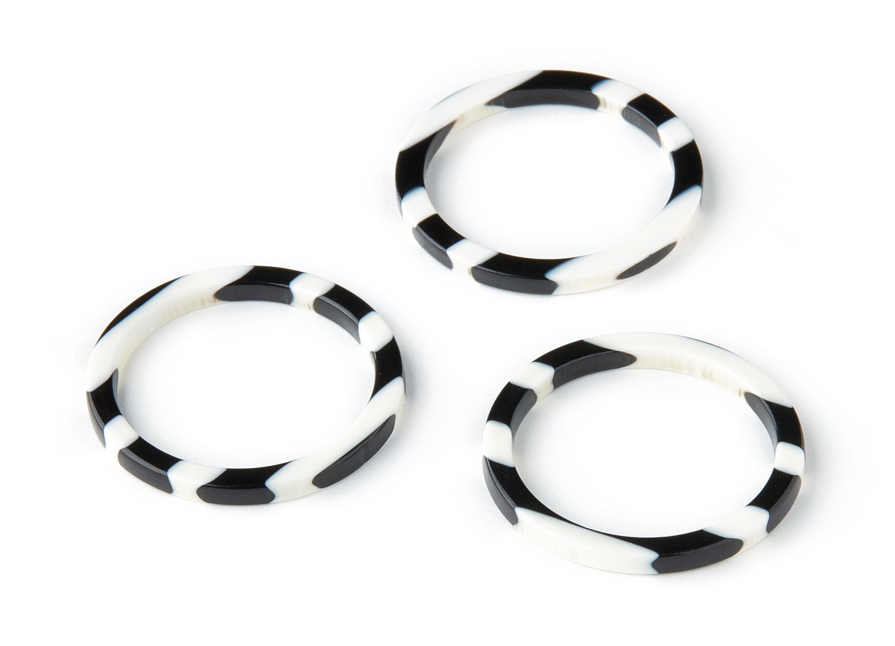 Acetate Circle Earring Charms - Circle Shaped Pendant - Earring Findings - Jewelry Supplies - Color Code: A64 - 29.5x29.5x2.75mm - AC1194C - DOMEDBAZAAR