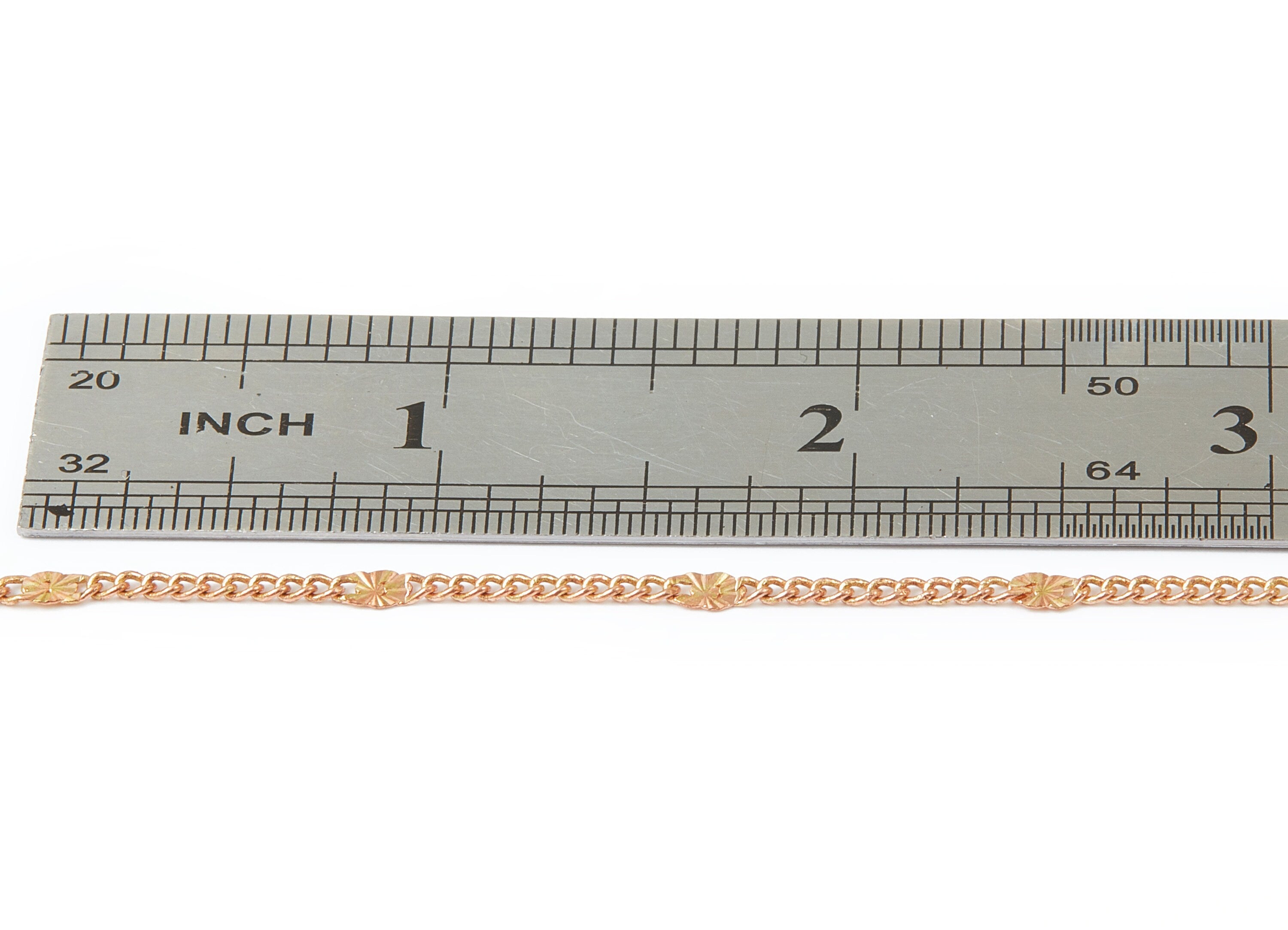 Hammered Satellite Curb Chain - Raw Brass Chain - Soldered - 0.08&quot; x 0.05&quot; x 0.11&quot; - for Necklace Bracelet Jewellery Making - CC1100 - DOMEDBAZAAR