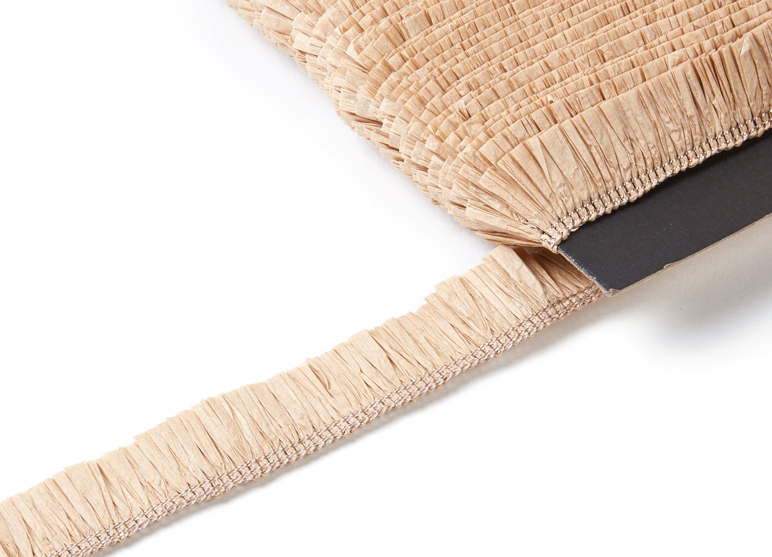 Raffia Tassels Strip - Natural Raffia Grass - Raffia Tassels Skirt - Jewelry Accessories - Earring Findings - 25x2.8mm - RS1019 - DOMEDBAZAAR