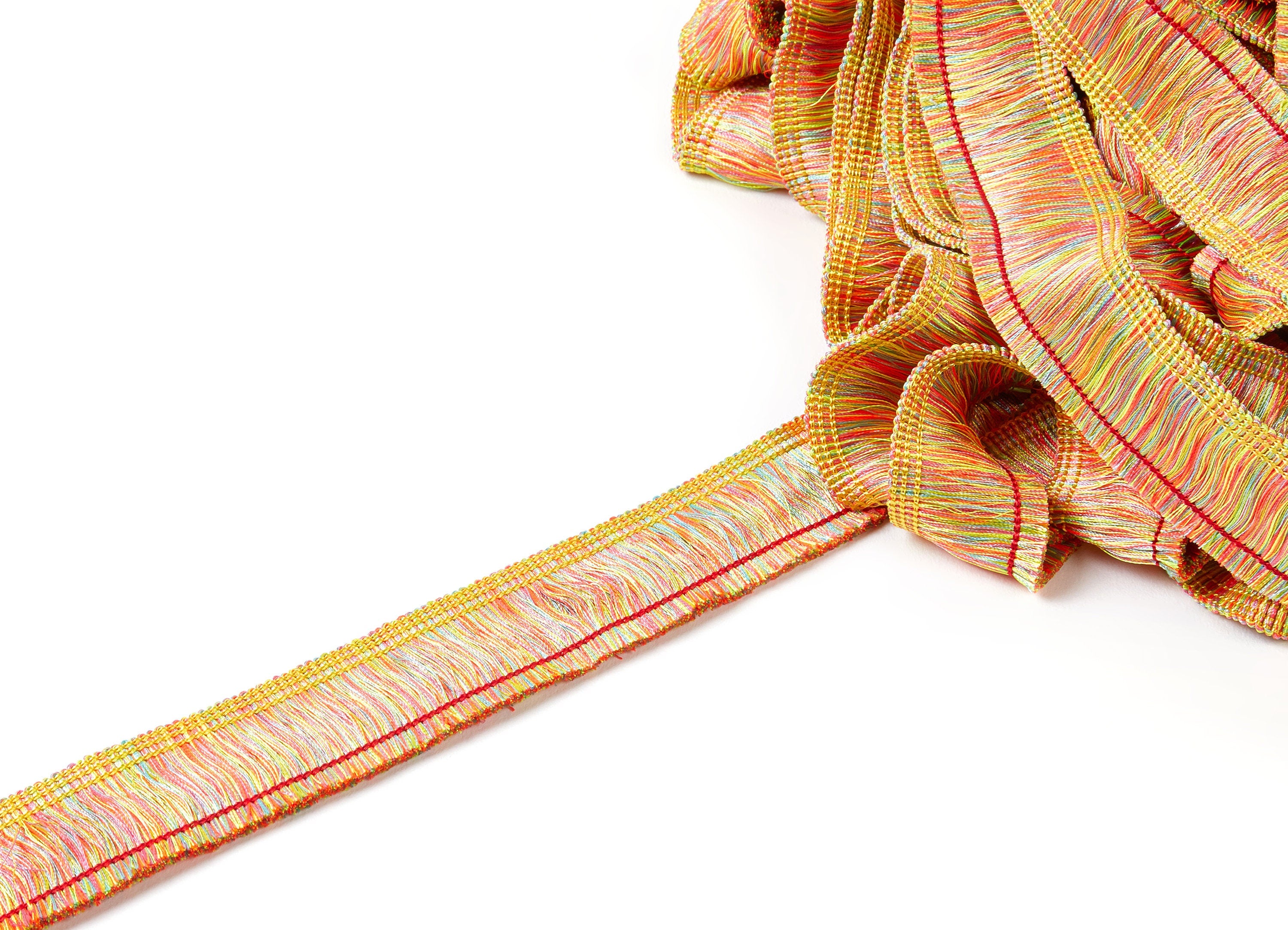 Tassel Fringe Trim - Chainette Fringe - Cotton Tassel Trim - Dress Fringing Tassels - Jewelry Accessories - 25x3mm - RS1025 - DOMEDBAZAAR