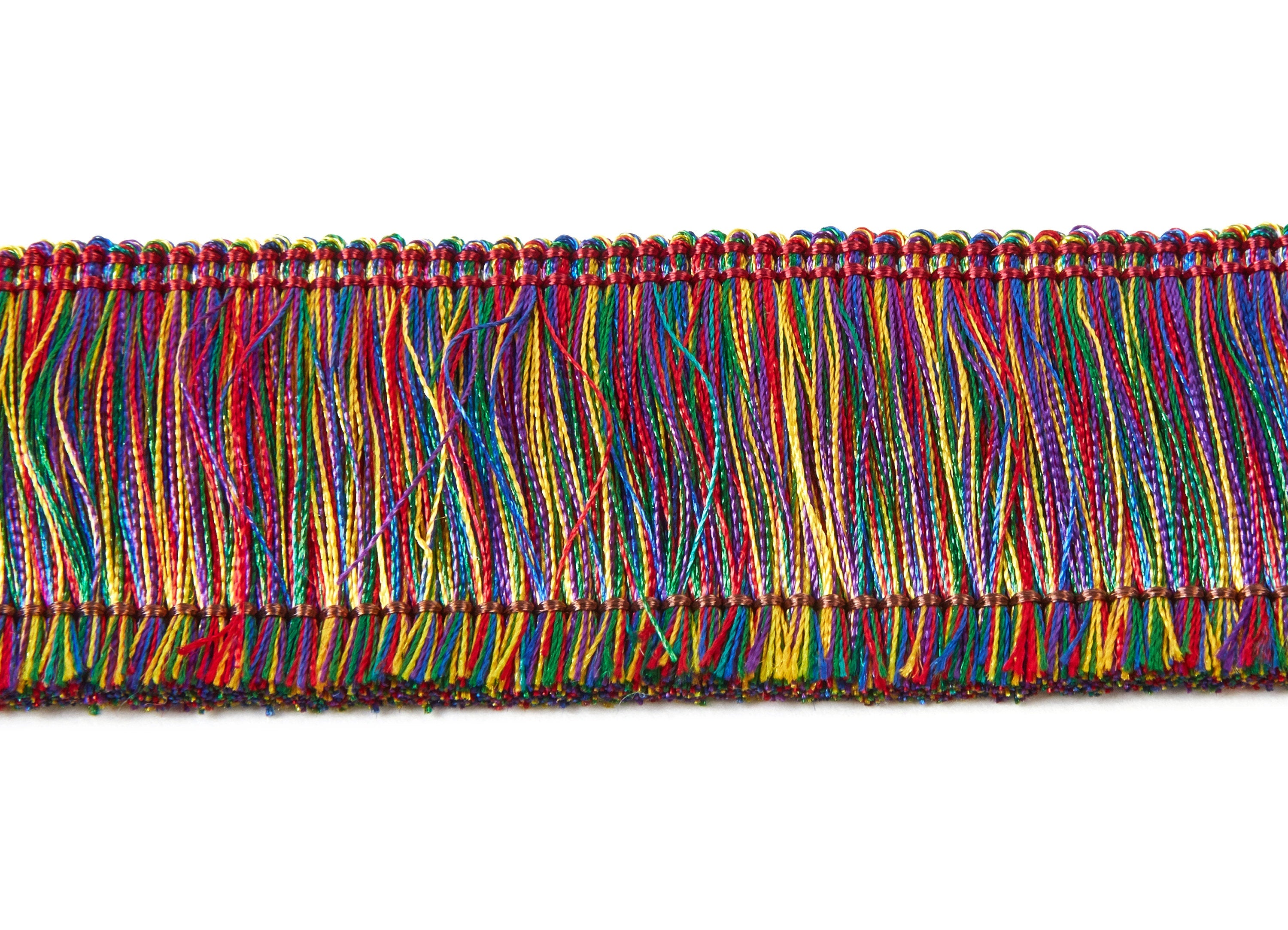 Tassel Fringe Trim - Chainette Fringe - Cotton Tassel Trim - Dress Fringing Tassels - Jewelry Accessories - 25x3mm - RS1026 - DOMEDBAZAAR