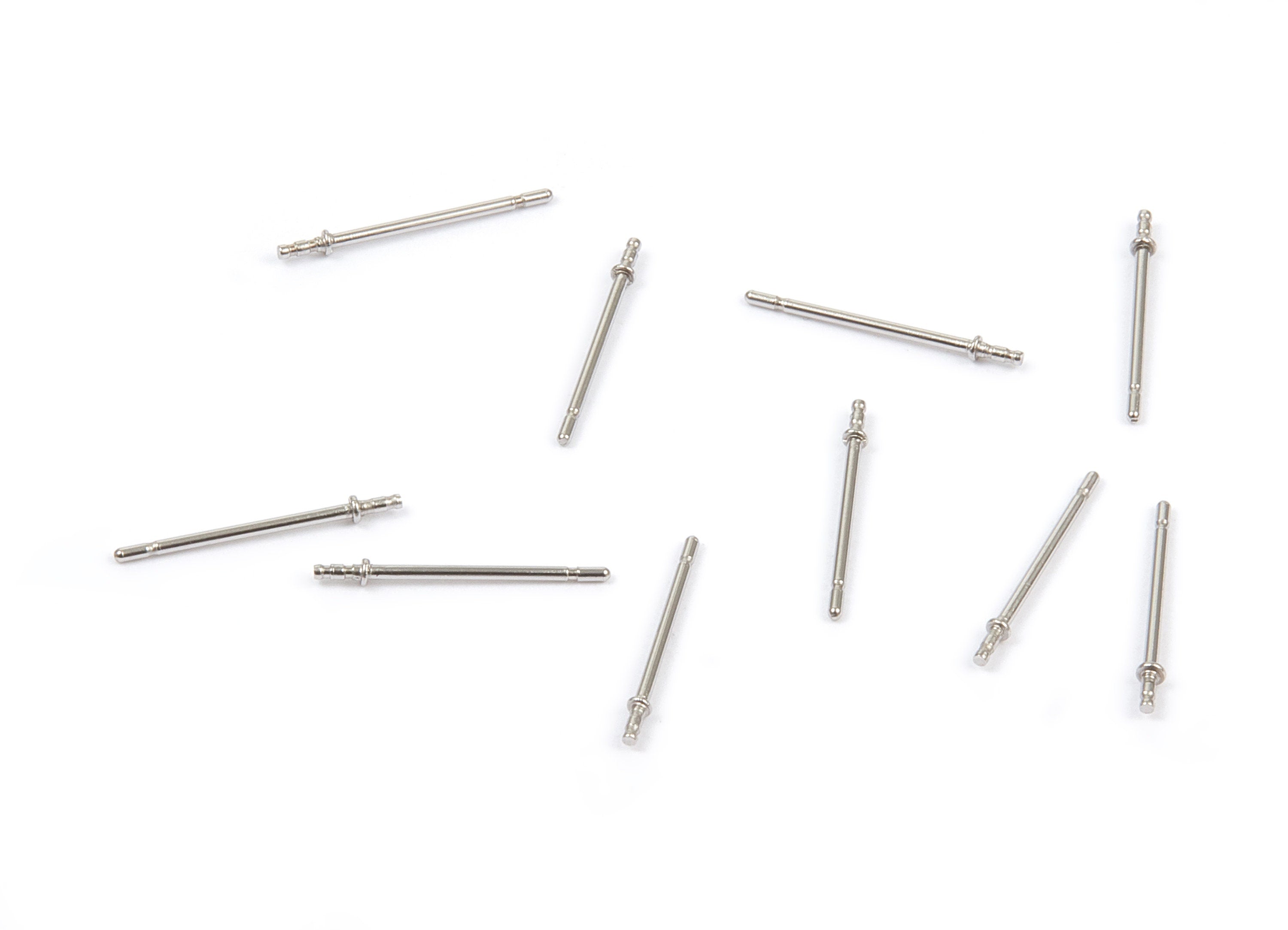 0.7*14 Earring Stud Posts  - Surgical Grade Stainless Steel Earring Posts - Jewelry Supplies - 14x0.7mm - SS1010 - DOMEDBAZAAR
