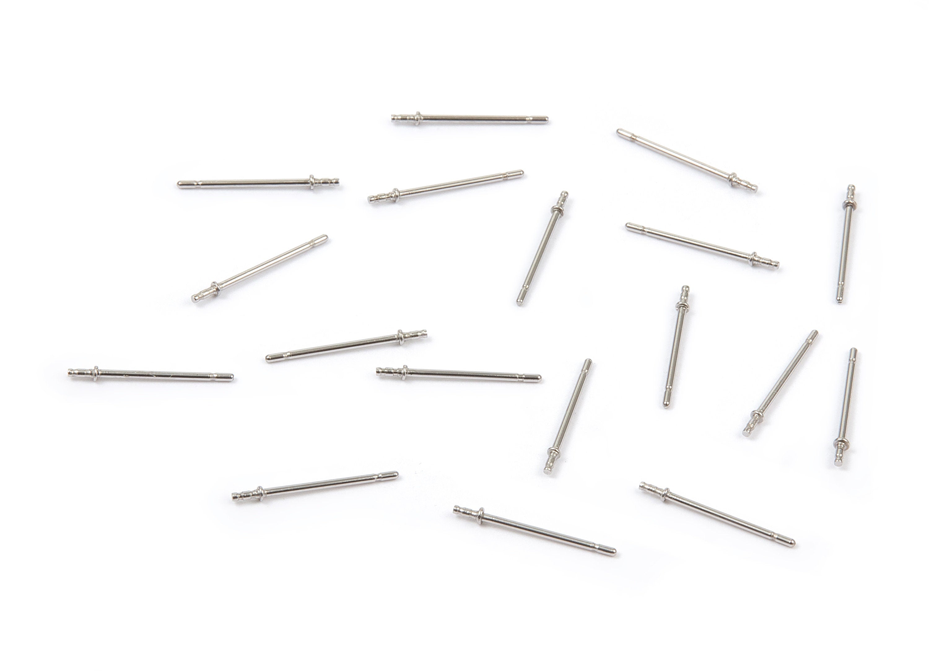 0.7*14 Earring Stud Posts  - Surgical Grade Stainless Steel Earring Posts - Jewelry Supplies - 14x0.7mm - SS1010 - DOMEDBAZAAR