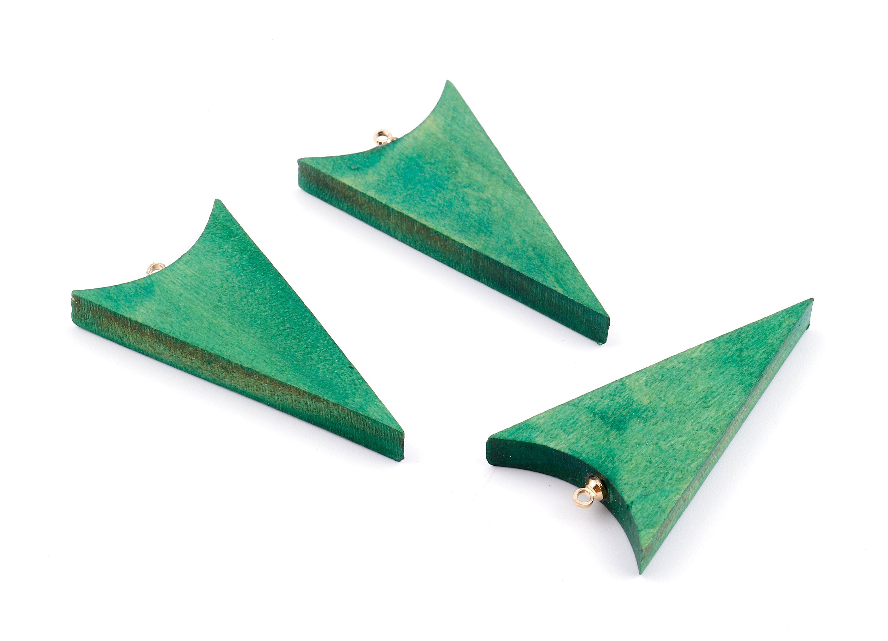 Wooden Arrow Charms - Wooden Arrow Pendant - Natural Wood Arrow Earring Pendant - Wood with Alloy - 43.14x23.36x5.27mm - BB1092 - DOMEDBAZAAR