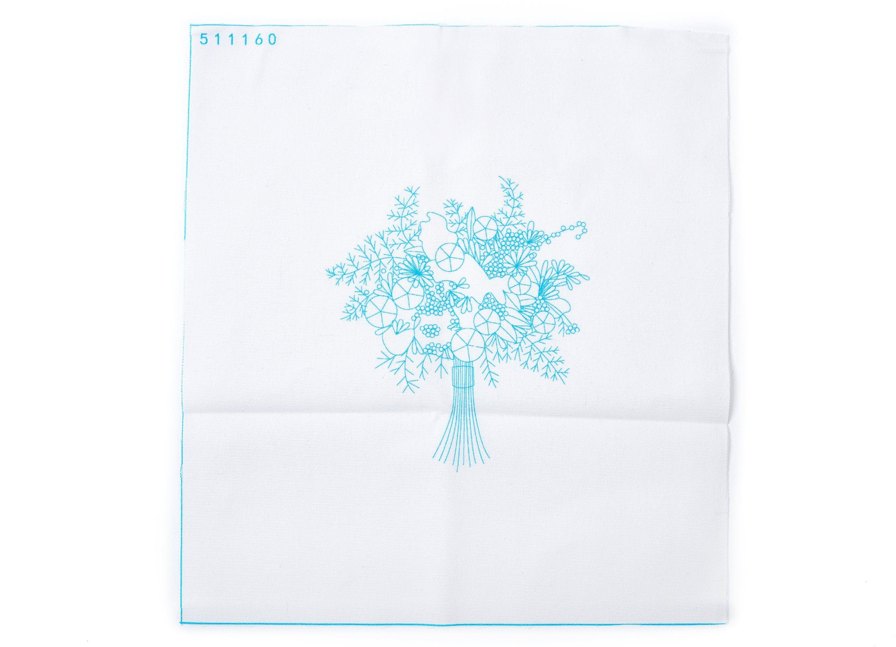 Plants Embroidery Kit - Hand Embroidery Kit - Embroidered Flowers - Modern Embroidery Kit - Embroidery Accessories - 148x130mm - HM511160 - DOMEDBAZAAR