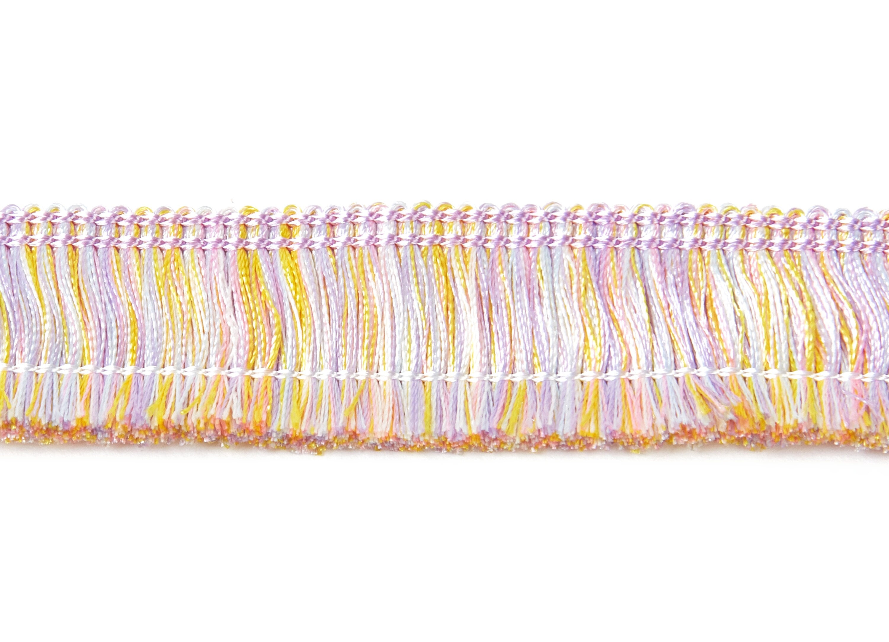 Tassel Fringe Trim - Chainette Fringe - Cotton Tassel Trim - Dress Fringing Tassels - Jewelry Accessories - 25x2.5mm - RS1041 - DOMEDBAZAAR