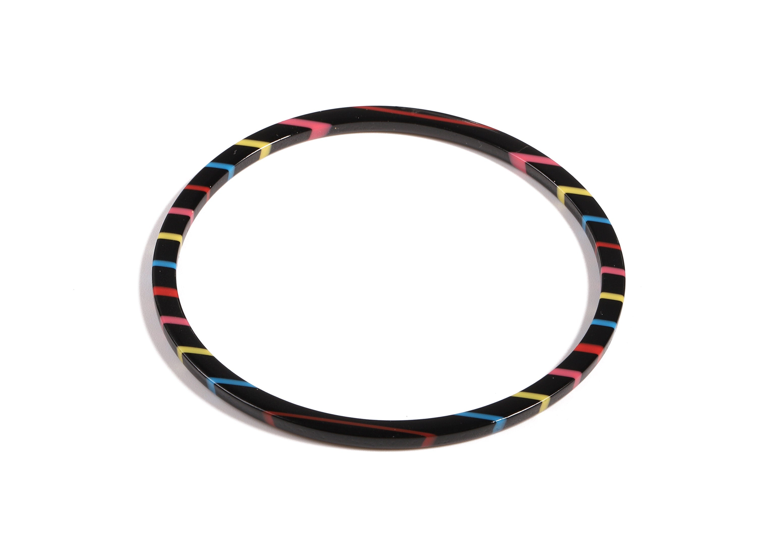 Acetate Hoop Charms - Circle Earring and Pendant - Earring Findings - Jewelry Supplies - Color Code: A141 - 65x65x2.27mm - AC1164-A141 - DOMEDBAZAAR