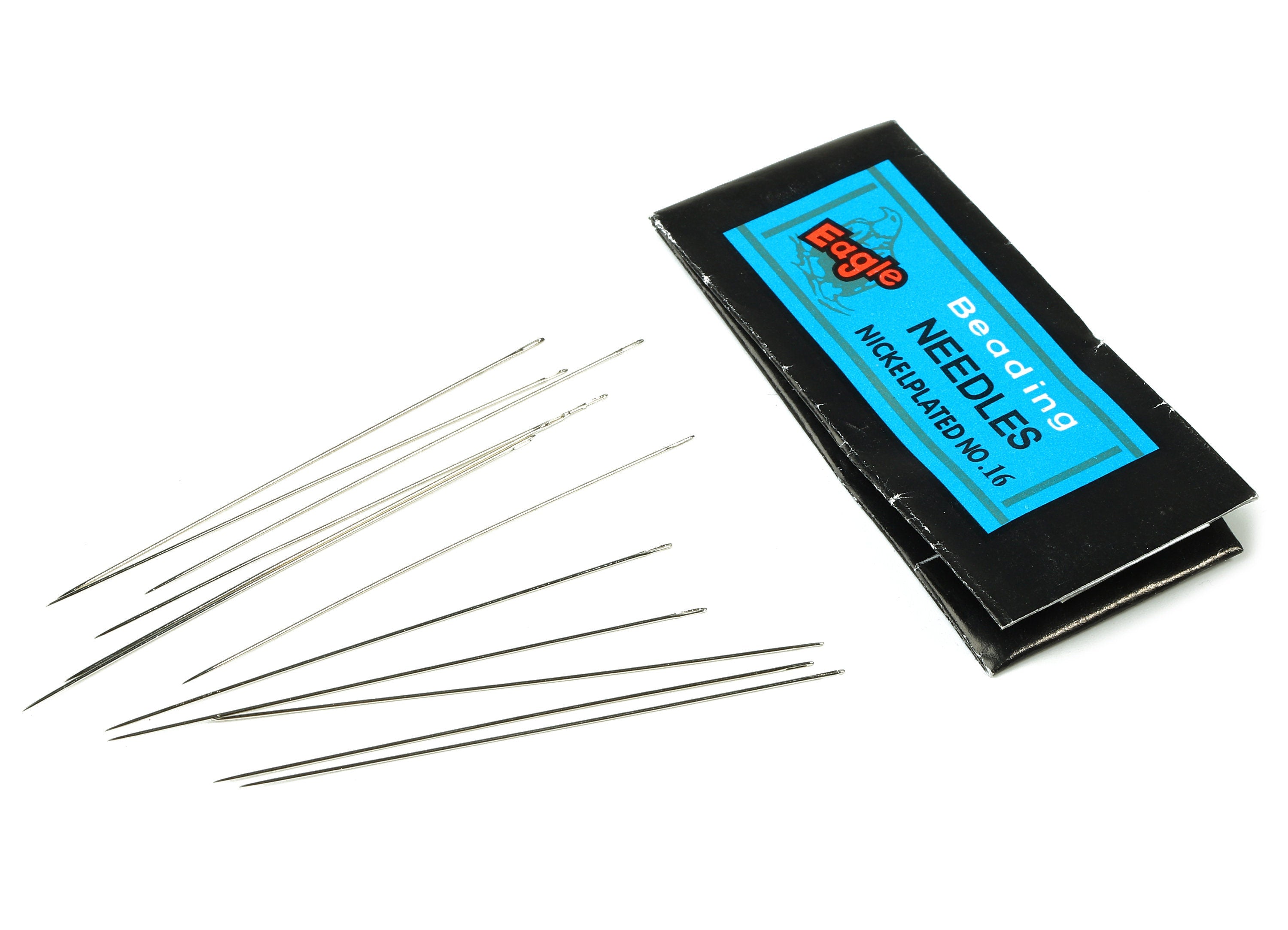 Beading Needles - Size 16 - Pearl Needles - Beading Supplies - Beading Needles Findings - 1package:25Pcs - 55.17x0.41mm - TH1053 - DOMEDBAZAAR