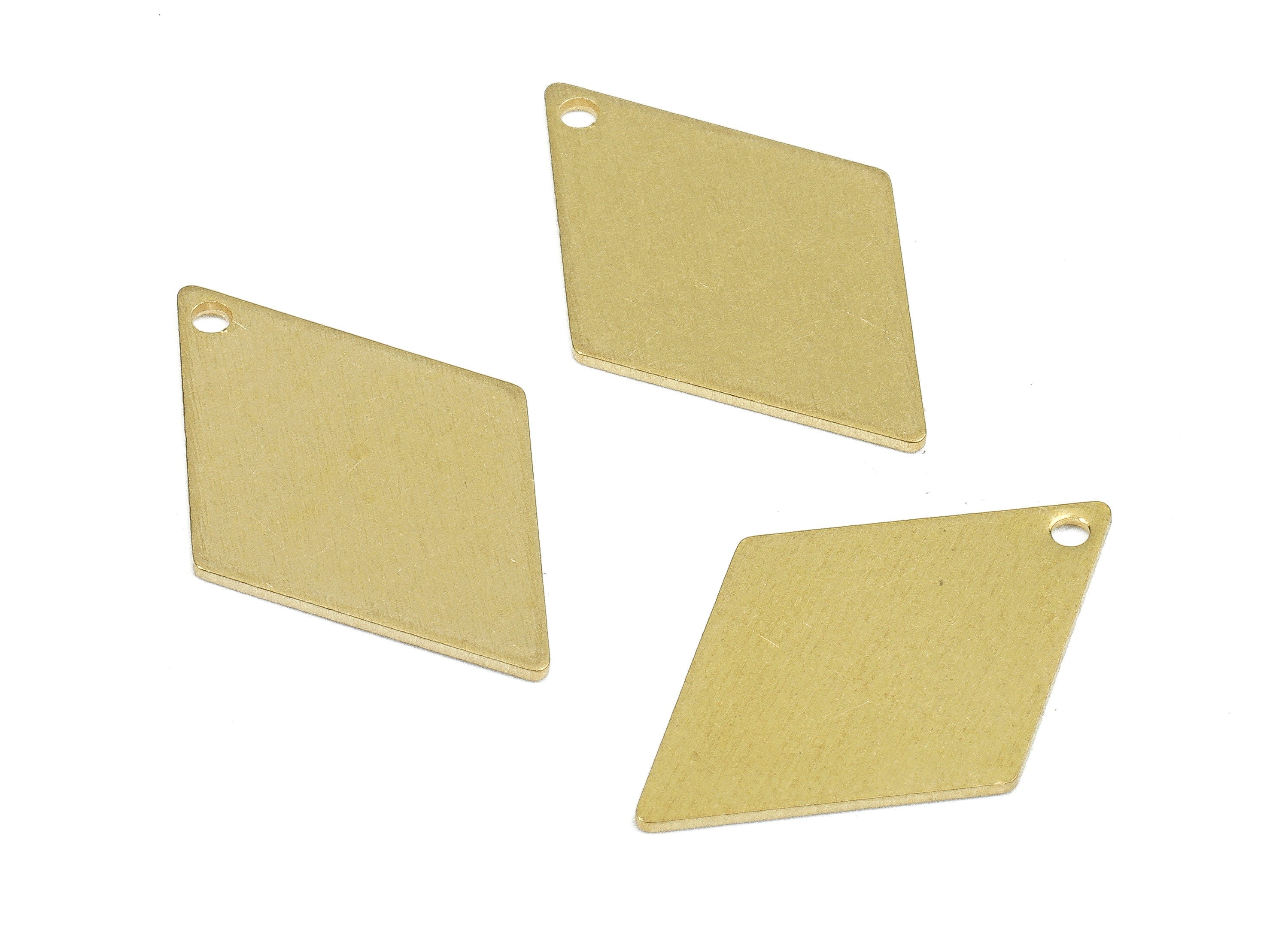 Personalized stamping blank - Brass Diamond Charms - Raw Brass Diamond Earrings and Pendant - Brass Diamond Necklace- 21.x14x0.6mm - PP2472 - DOMEDBAZAAR