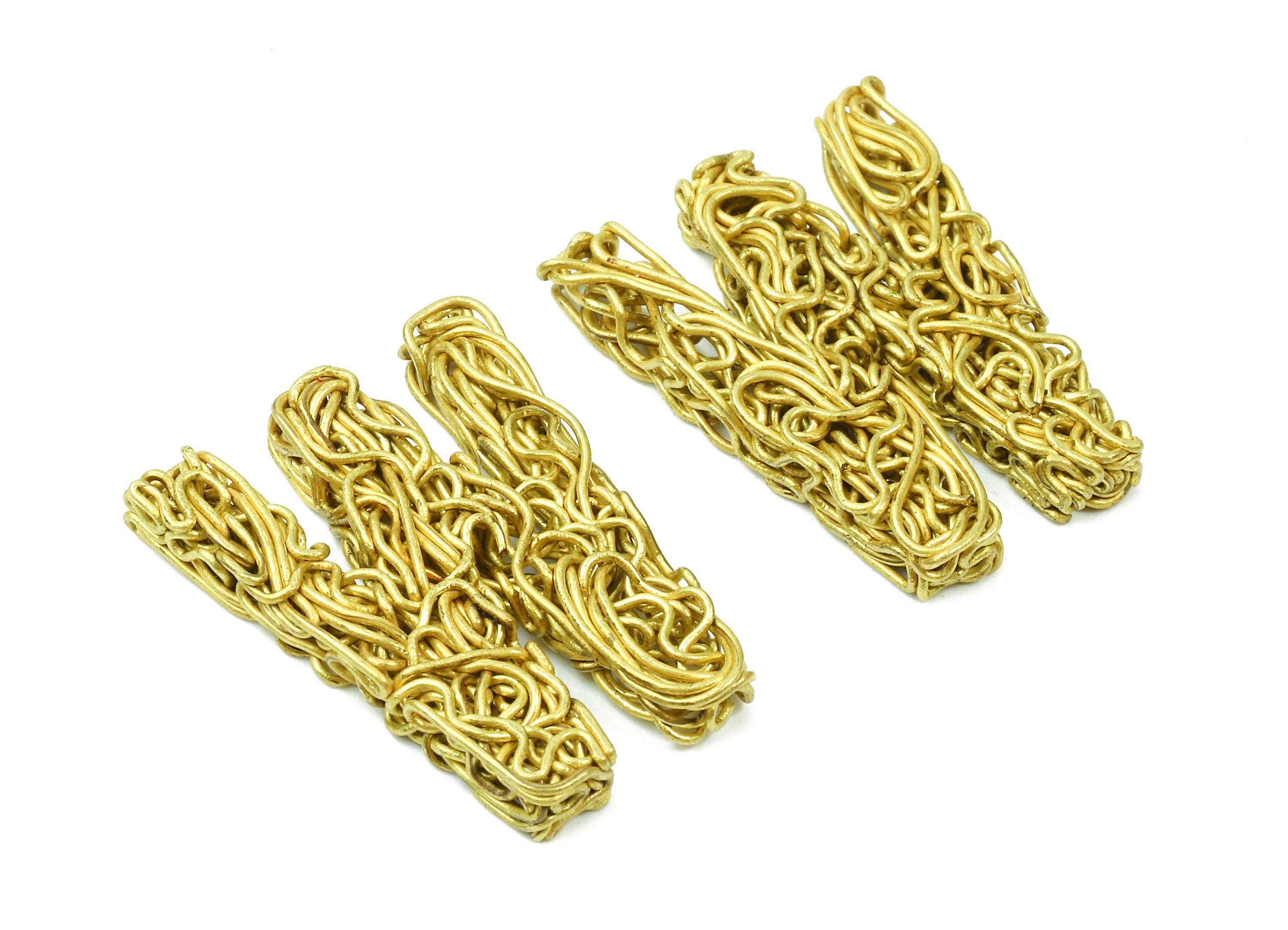 Brass W letter Pendant - Raw Brass Hammered Wire Letter W Alphabets Charms  - Jewelry Supplies - 25.59x19.47x3.66mm - PP2941 - DOMEDBAZAAR