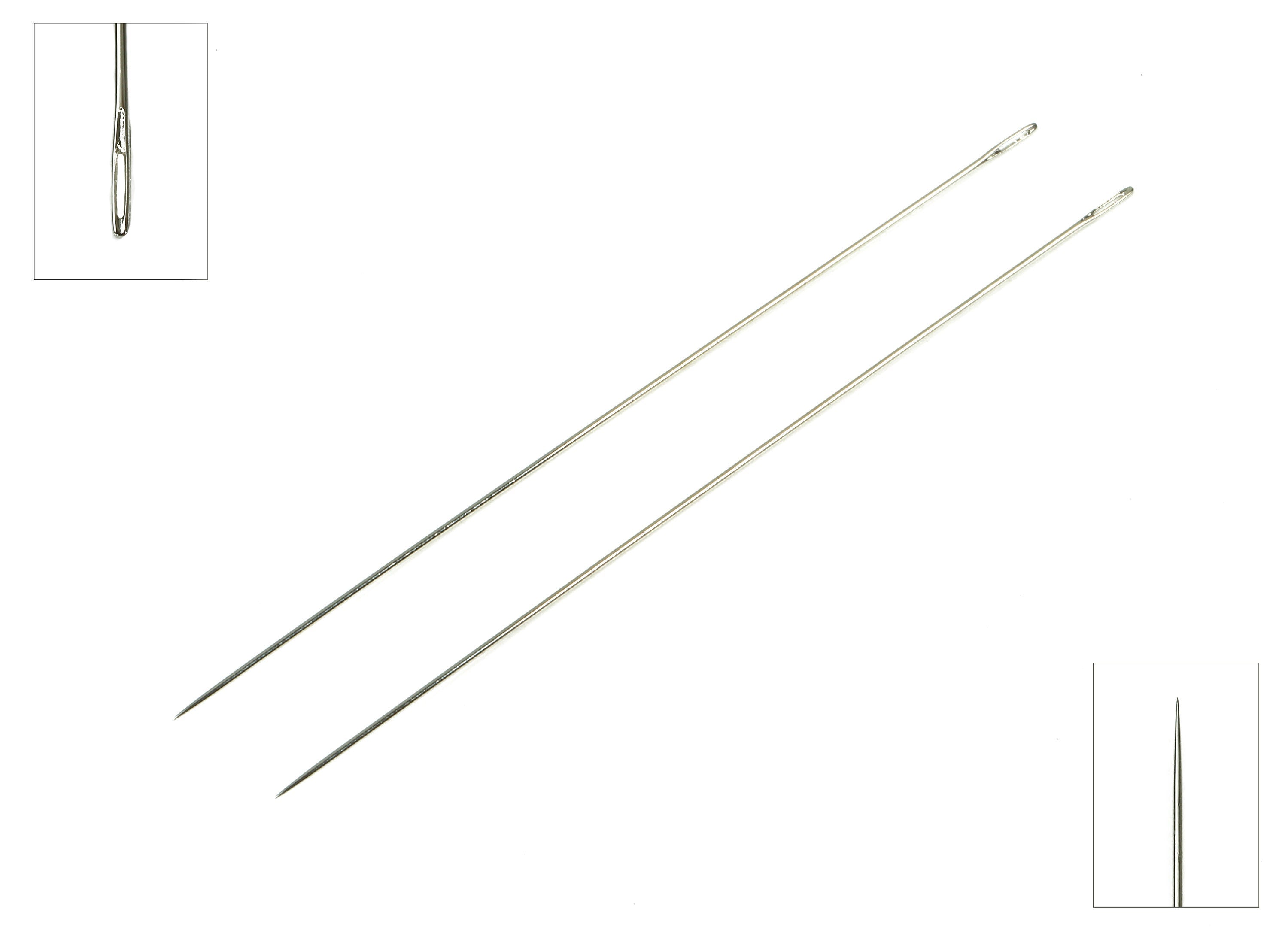 Beading Needles - Size 16 - Pearl Needles - Beading Supplies - Beading Needles Findings - 1package:25Pcs - 55.17x0.41mm - TH1053 - DOMEDBAZAAR