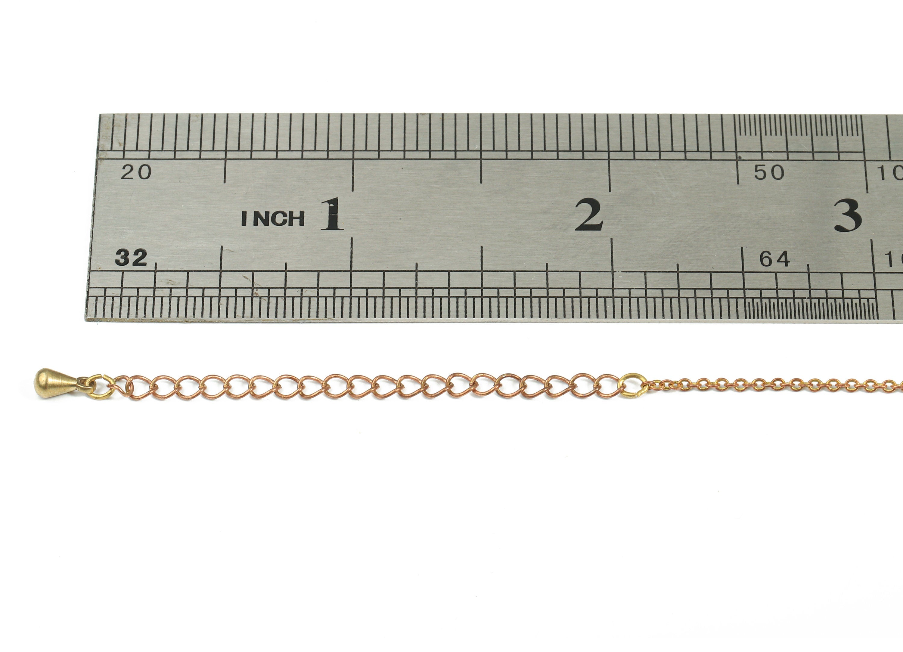 Raw Brass Finished Cable Chain - 18.8 Inch Brass Cable Chain - Necklace Chain - Jewelry Supplies -  3.04x2.52mm -PP3196 - DOMEDBAZAAR