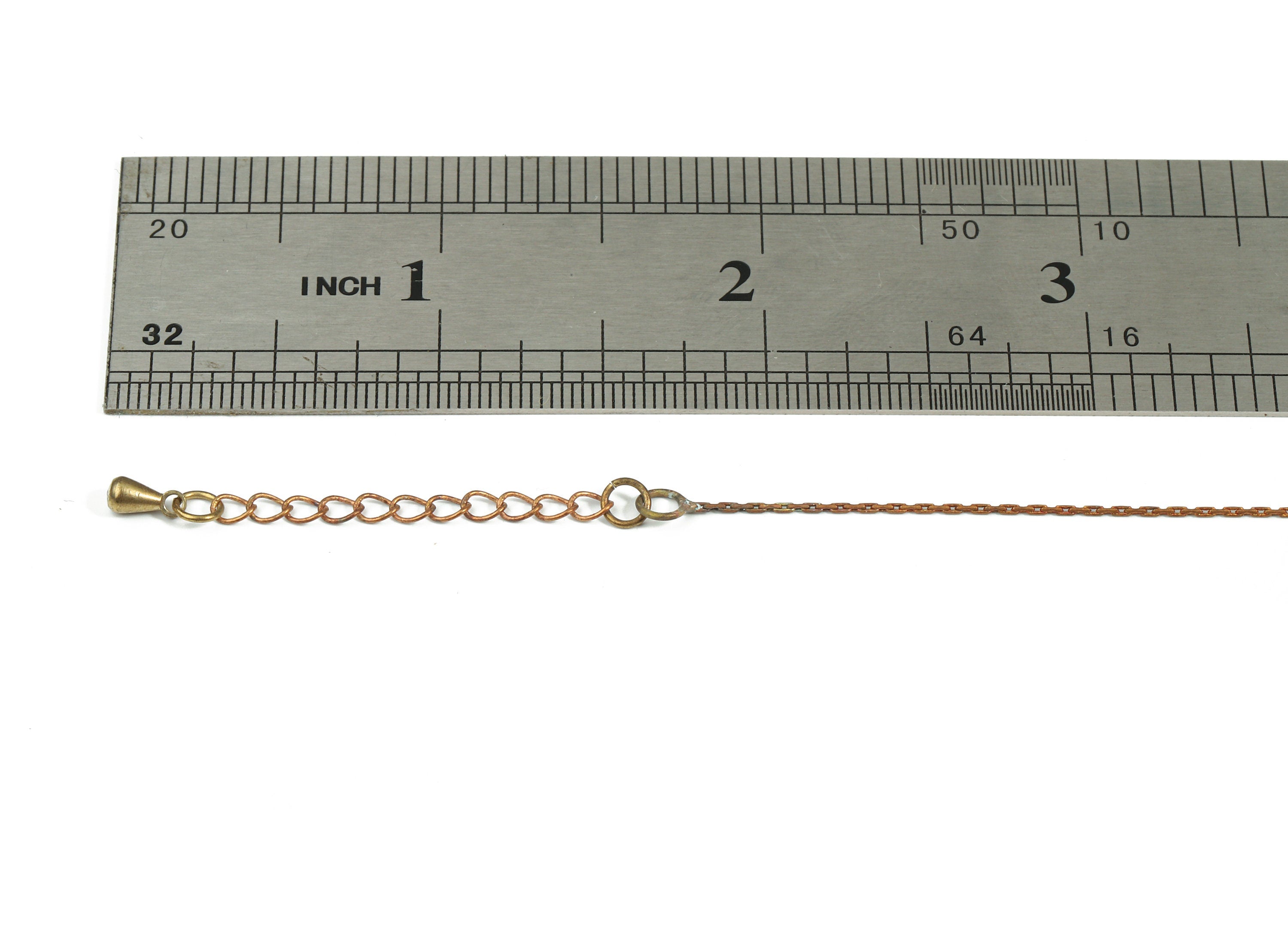 Raw Brass Finished Snake Chain - 19.6 Inch Brass Snake Chain - Necklace Chain - Jewelry Supplies - 0.7x0.7mm -PP3222 - DOMEDBAZAAR