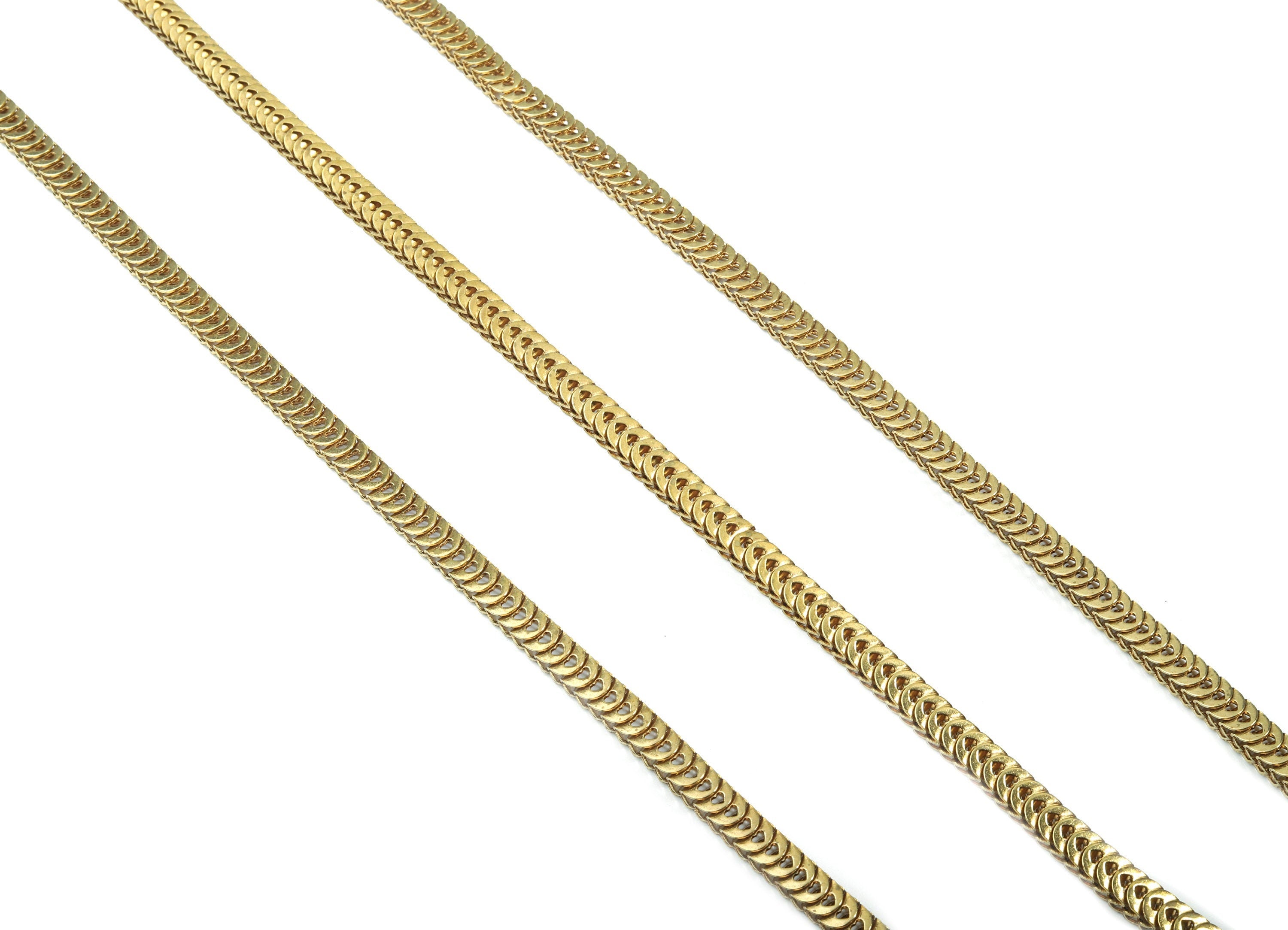 6.0 Brass Scale Chain - Raw Brass Lamellar Heart Chain - Unsoldered Links - for Necklace Bracelet Jewellery Making - 0.23&quot; x 0.16&quot; CC1155 - DOMEDBAZAAR