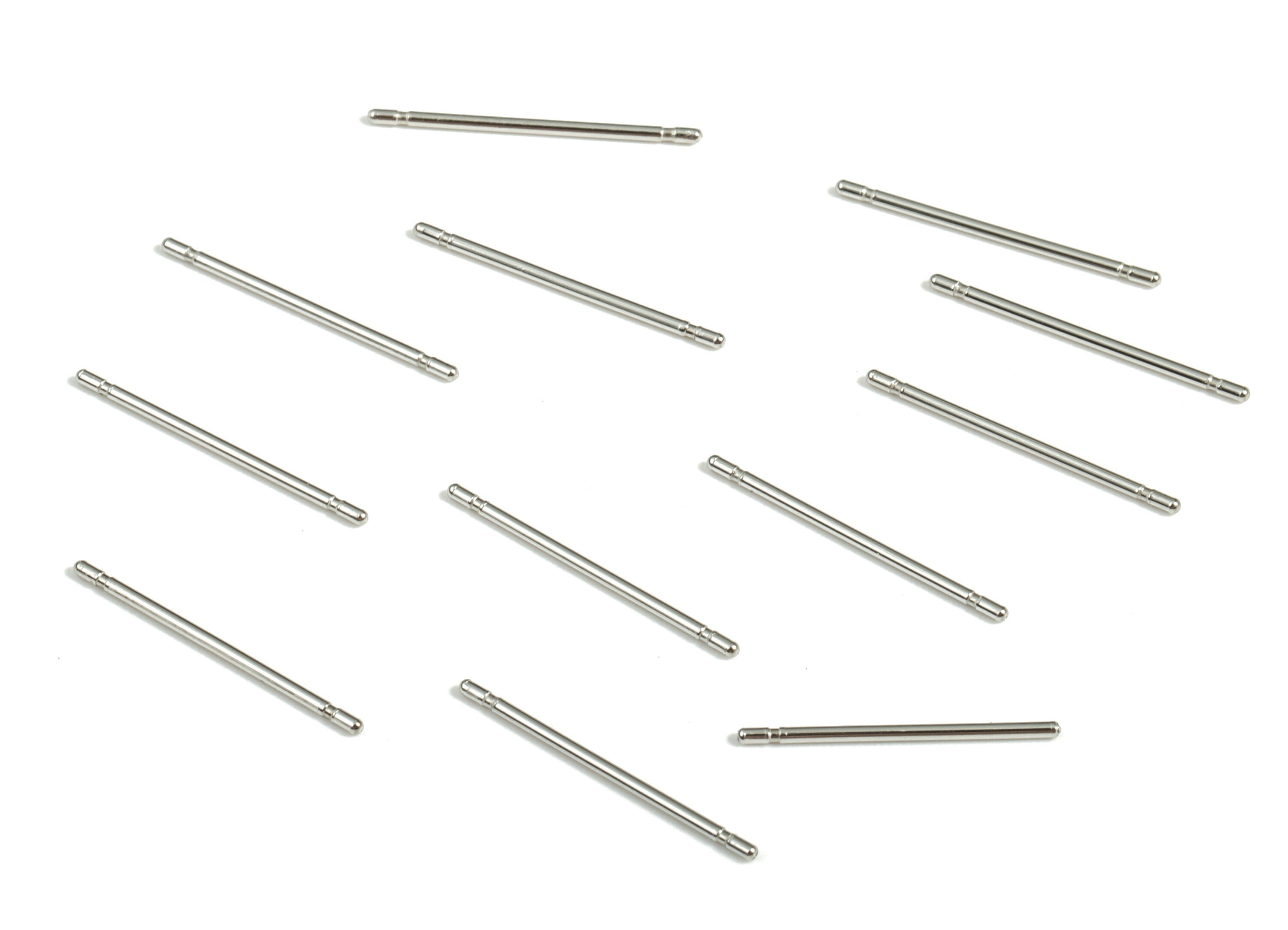 0.8*15 Earring Stud Posts  - Surgical Grade Stainless Steel Earring Posts - Jewelry Supplies - 16.99x0.81mm - SS1159-15 - DOMEDBAZAAR