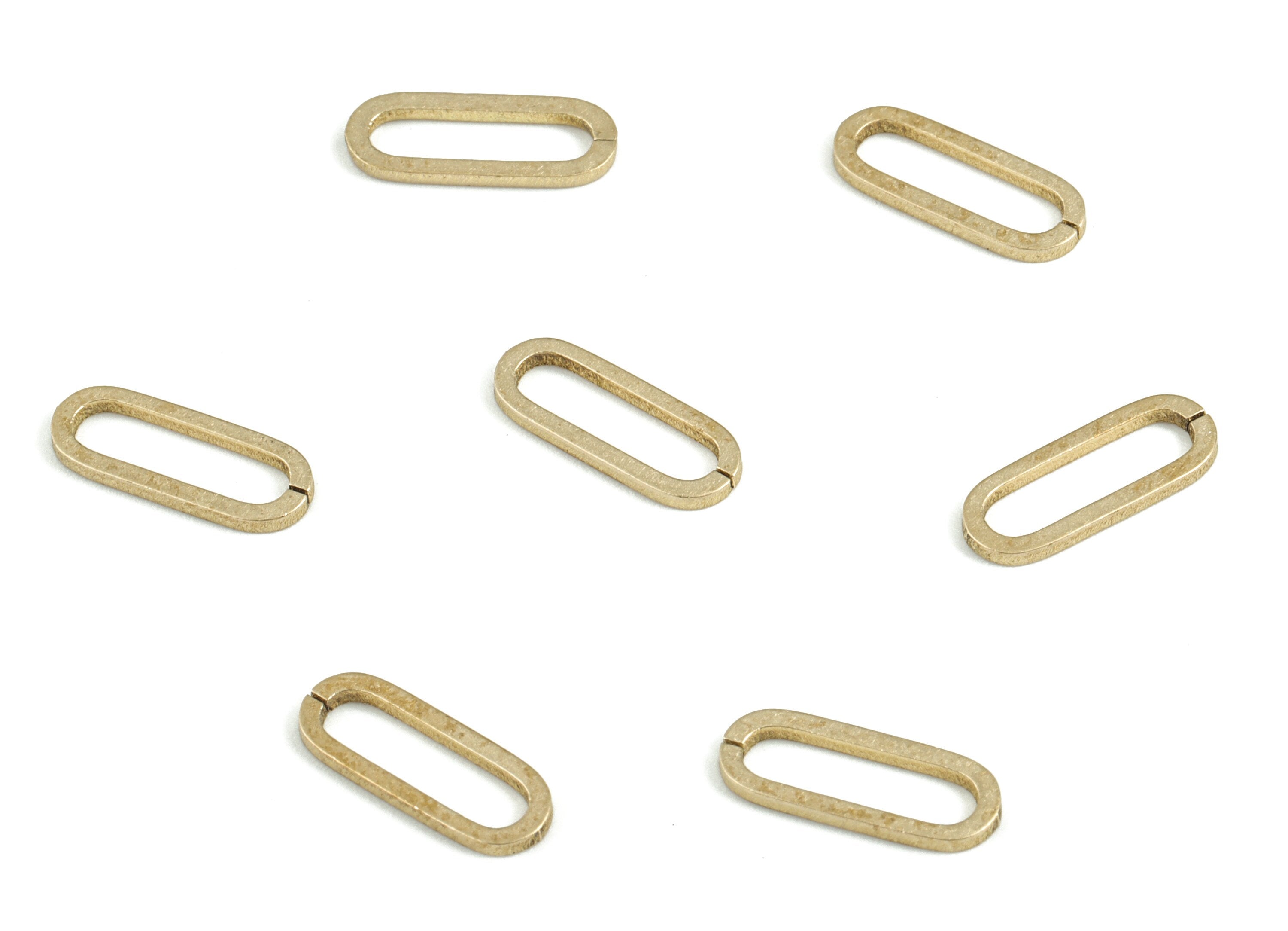 Brass Parrot Claps - Push Gate Snap Open Hook Ring Hinge Key Carabiner Raw Brass Lobster Claw Claps - Jewelry Supplies - 13x5x0.9mm - PP3707 - DOMEDBAZAAR