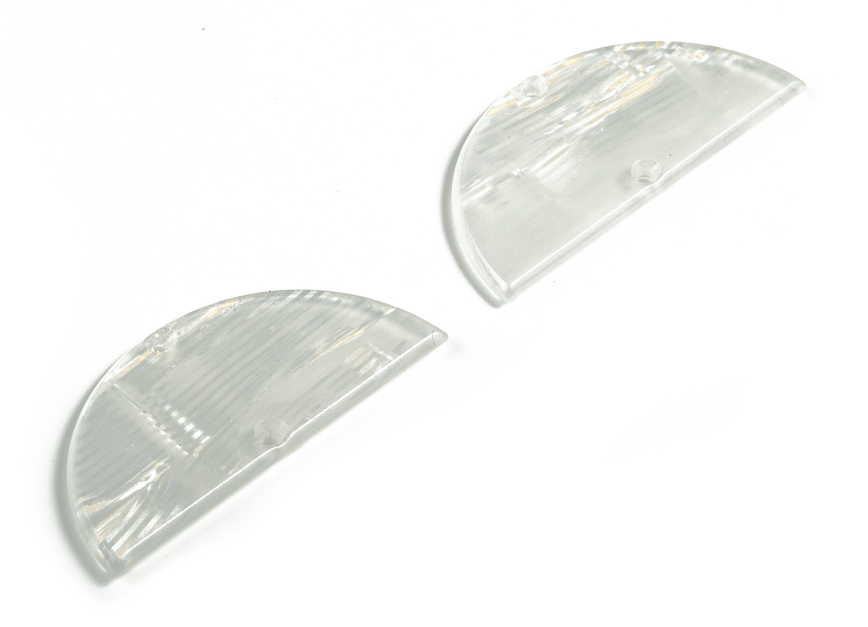 Acetate Semicircle Connectors - 2 Holes - Half Moon Earrings - Earring Findings - Color Code:A514 - 37.2x18.55x2.4mm - AC1794-A514 - DOMEDBAZAAR