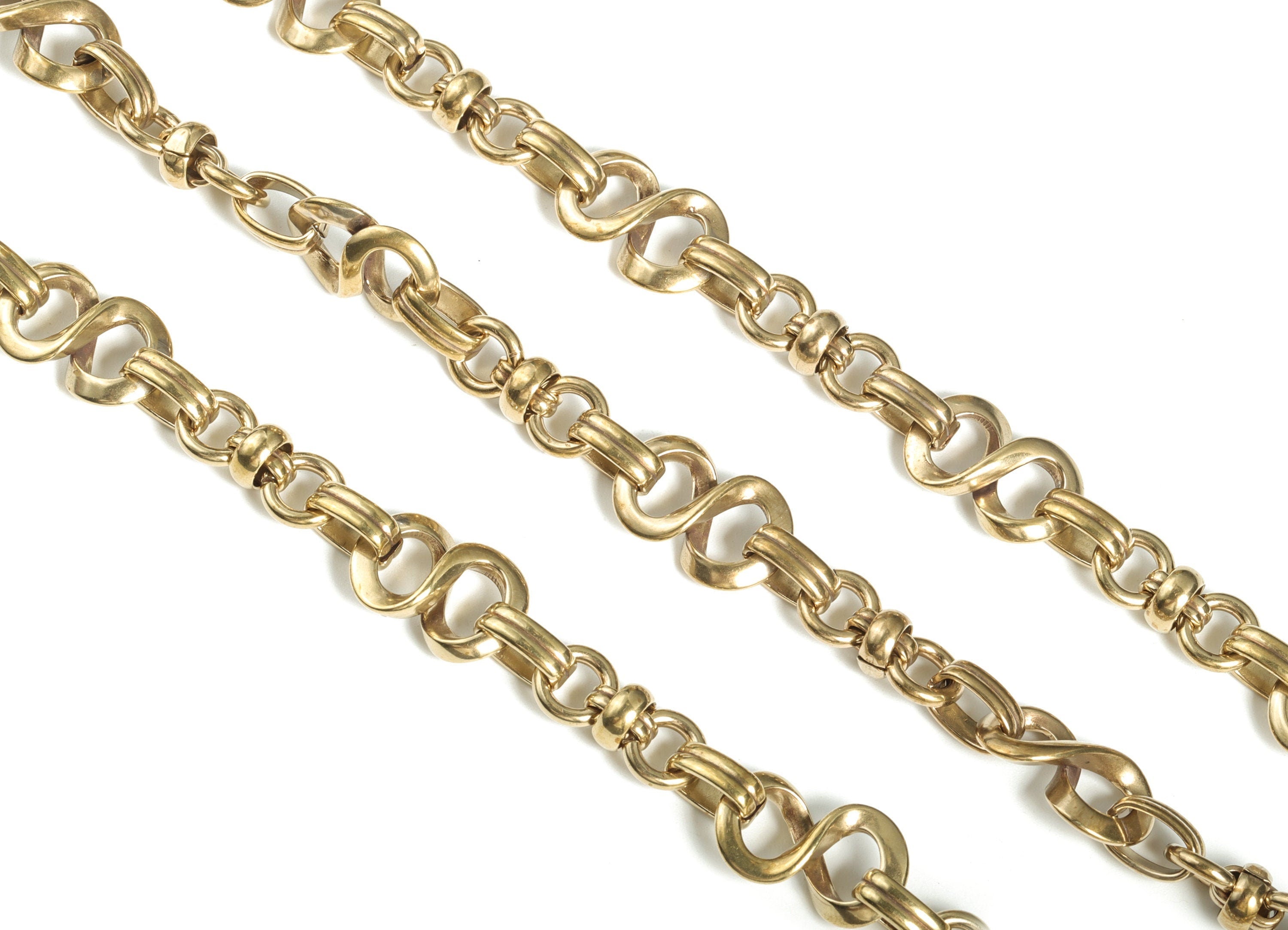 Raw Brass Textured Cable Chain - Oval Eternity Round Cable Chain - Oval Openlink ChainFor Necklaces & Bracelets- 0.74&quot;x0.45&quot;x0.22&quot; - CC1189 - DOMEDBAZAAR