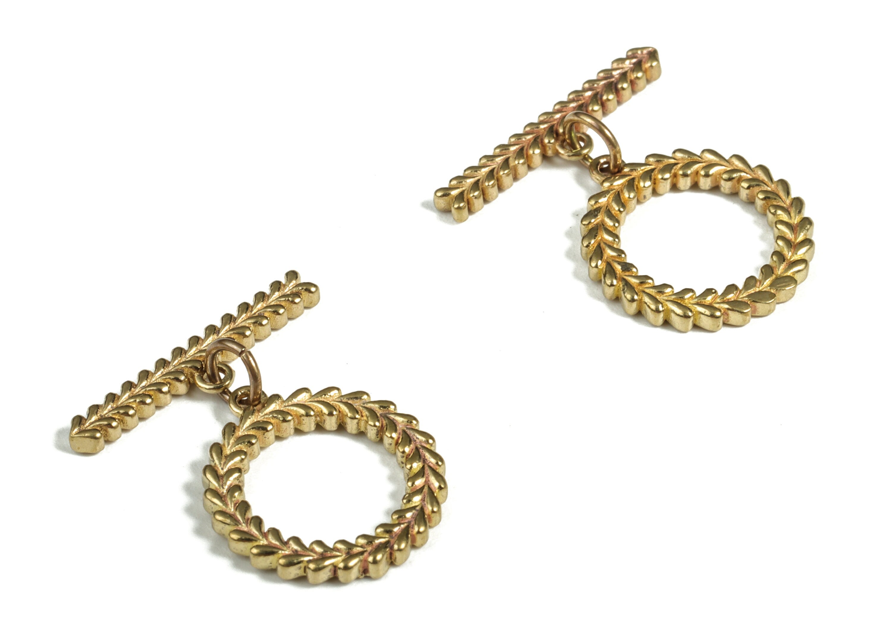 Brass Toggle and Bar Clasp Set - Raw Brass Modern Jewelry Clasp - DIY Jewelry Supplies – Bracelet Clasp - 25.48x20.68x1.91mm - PP4039 - DOMEDBAZAAR