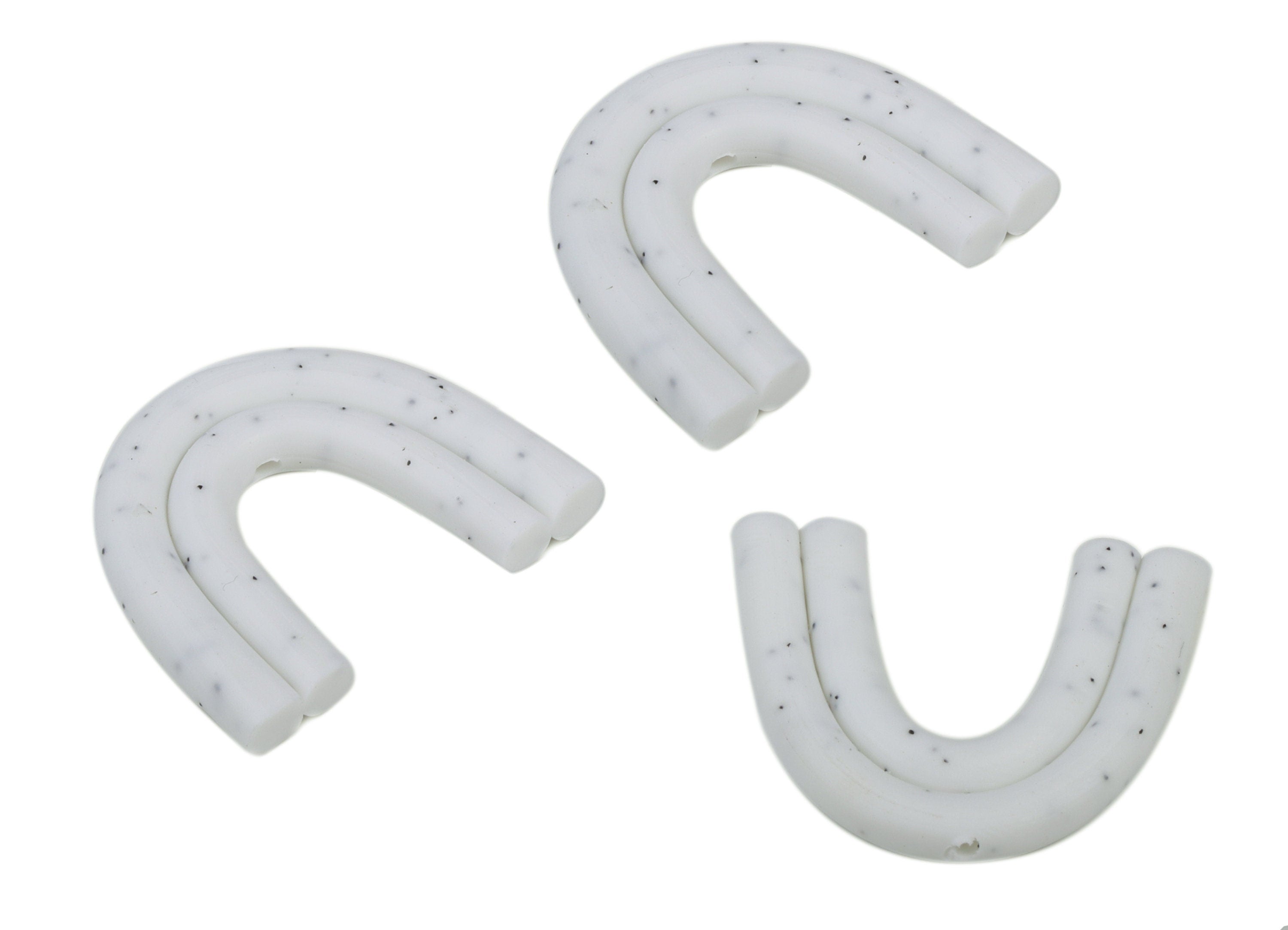 PolymerClay U Earring Charms - PolymerClay U Pandant - Earring Findings - Jewelry Handmade - 25.34x21.73x3.58mm - PC2261 - DOMEDBAZAAR