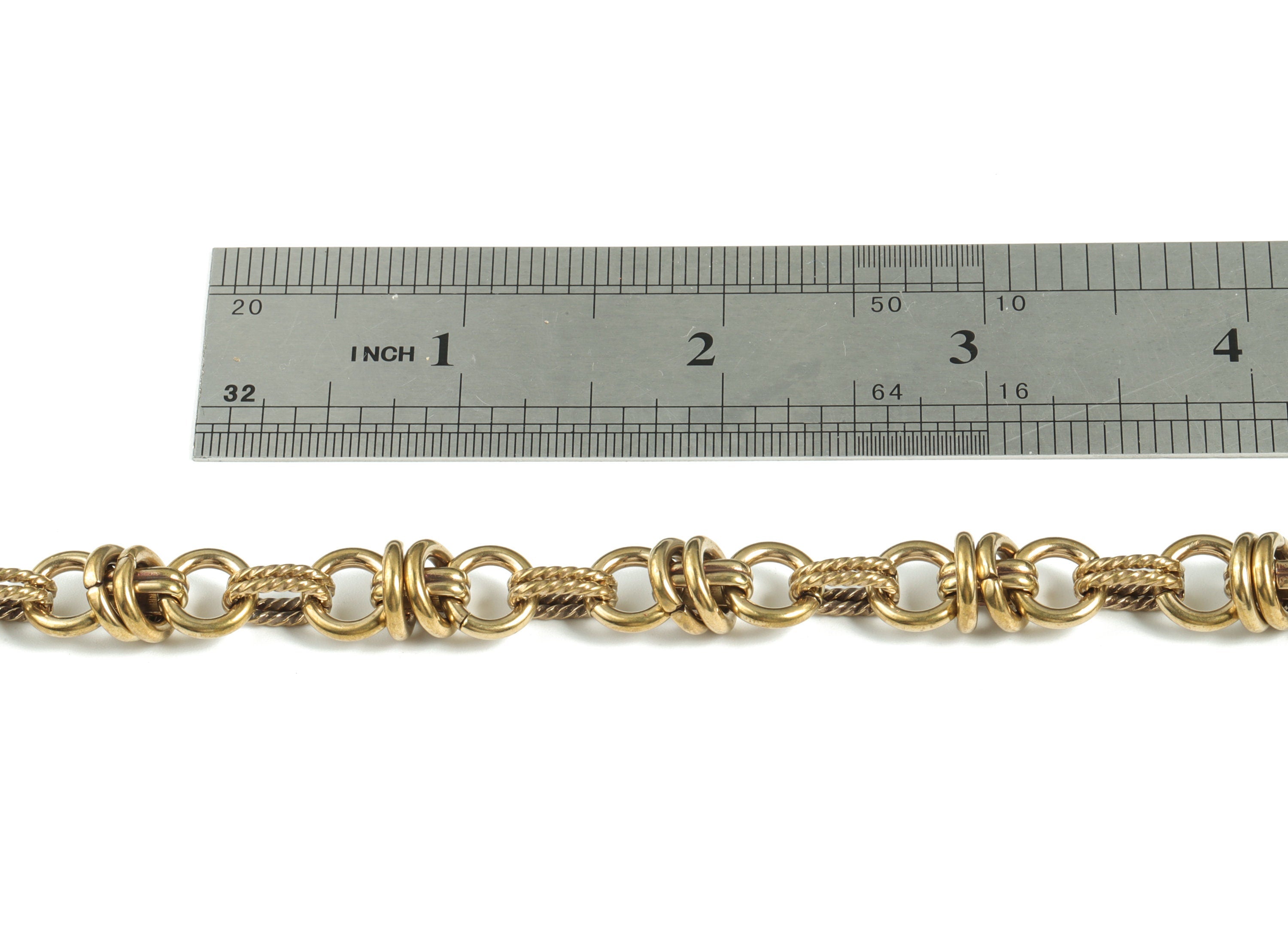 Raw Brass Textured Oval Cable Chain - Round Link Cable Chain - Openlink Cable Chain For Necklaces And Bracelets- 0.37&quot;x0.37&quot;x0.08&quot; -CC1178 - DOMEDBAZAAR