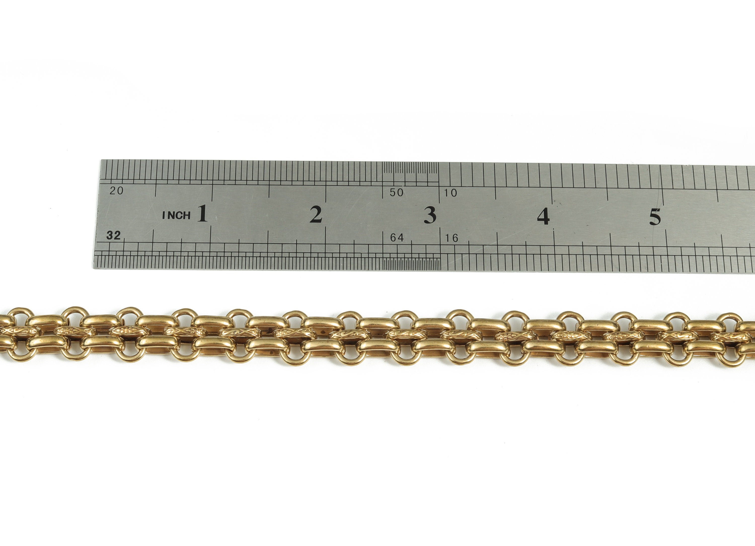 Oval Rectangle Paper Clip Layering Chain - Raw Brass Textured Oval Rolo Cable Chain - For Necklace Bracelet 0.49&quot;x0.23&quot;x0.05&quot; CC1196 - DOMEDBAZAAR