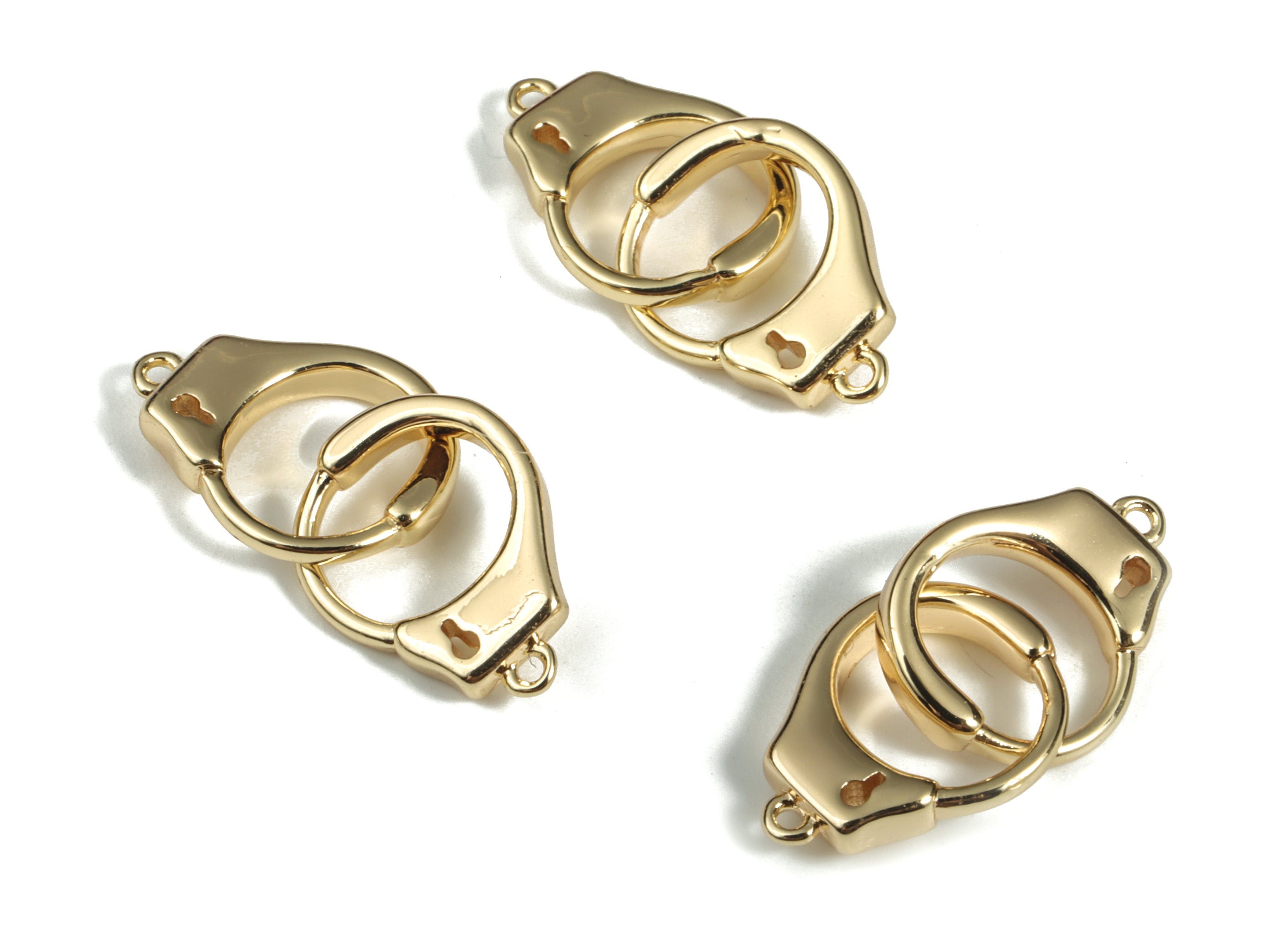 Gold Plated Toggle Clasp - 18K Gold Plated – Modern Jewelry Clasp - DIY Jewelry Making Supplies - 18.42x9.59x1.99mm - RGP3179 - DOMEDBAZAAR