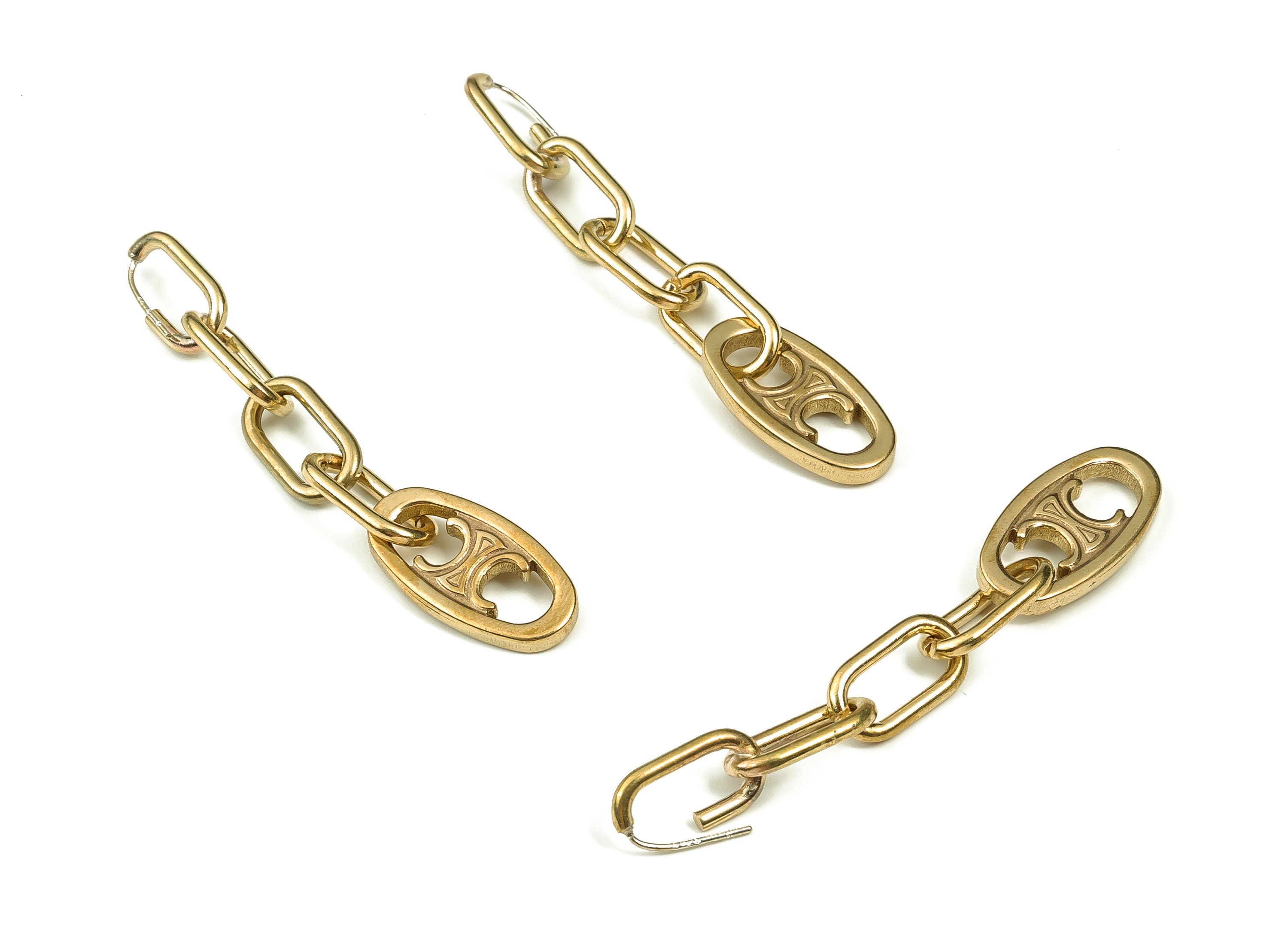 Brass Oval Earring Stud - Raw Brass Rectangle Earring Post - Brass Stud - Earring Post - Jewelry Making Supplies - 65x11.65x2.6mm - PP4419 - DOMEDBAZAAR