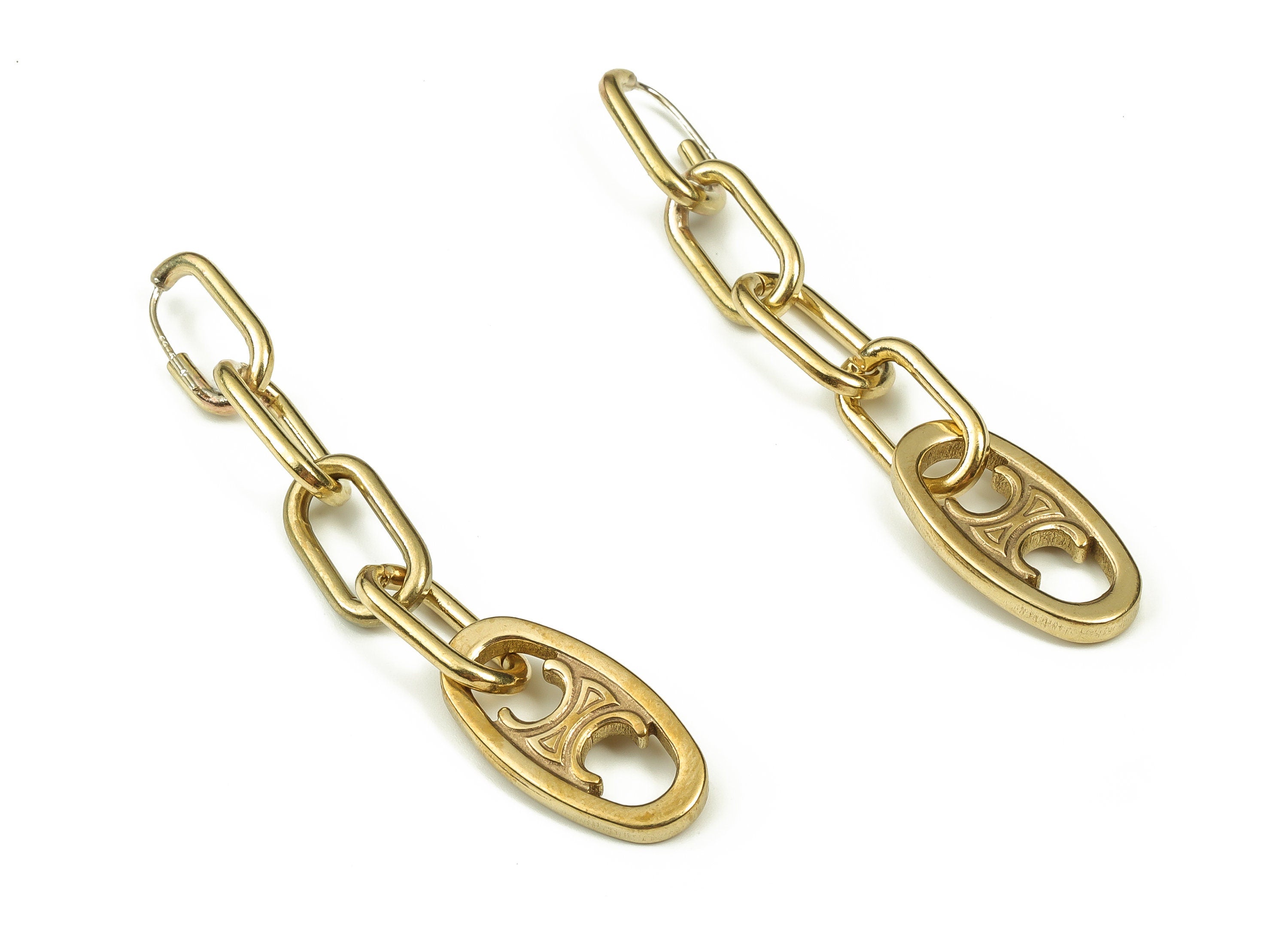 Brass Oval Earring Stud - Raw Brass Rectangle Earring Post - Brass Stud - Earring Post - Jewelry Making Supplies - 65x11.65x2.6mm - PP4419 - DOMEDBAZAAR