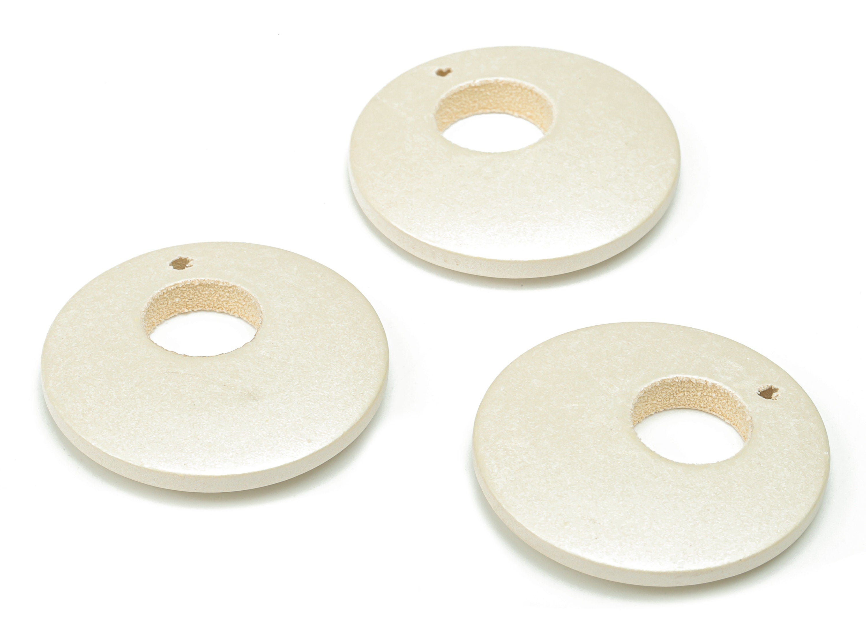 Hemu Wood Round Earring Charms - Hemu Wood Circle Pendant - DIY Jewelry Making Supplies - 19.48x19.48x2.48mm - BB1189 - DOMEDBAZAAR