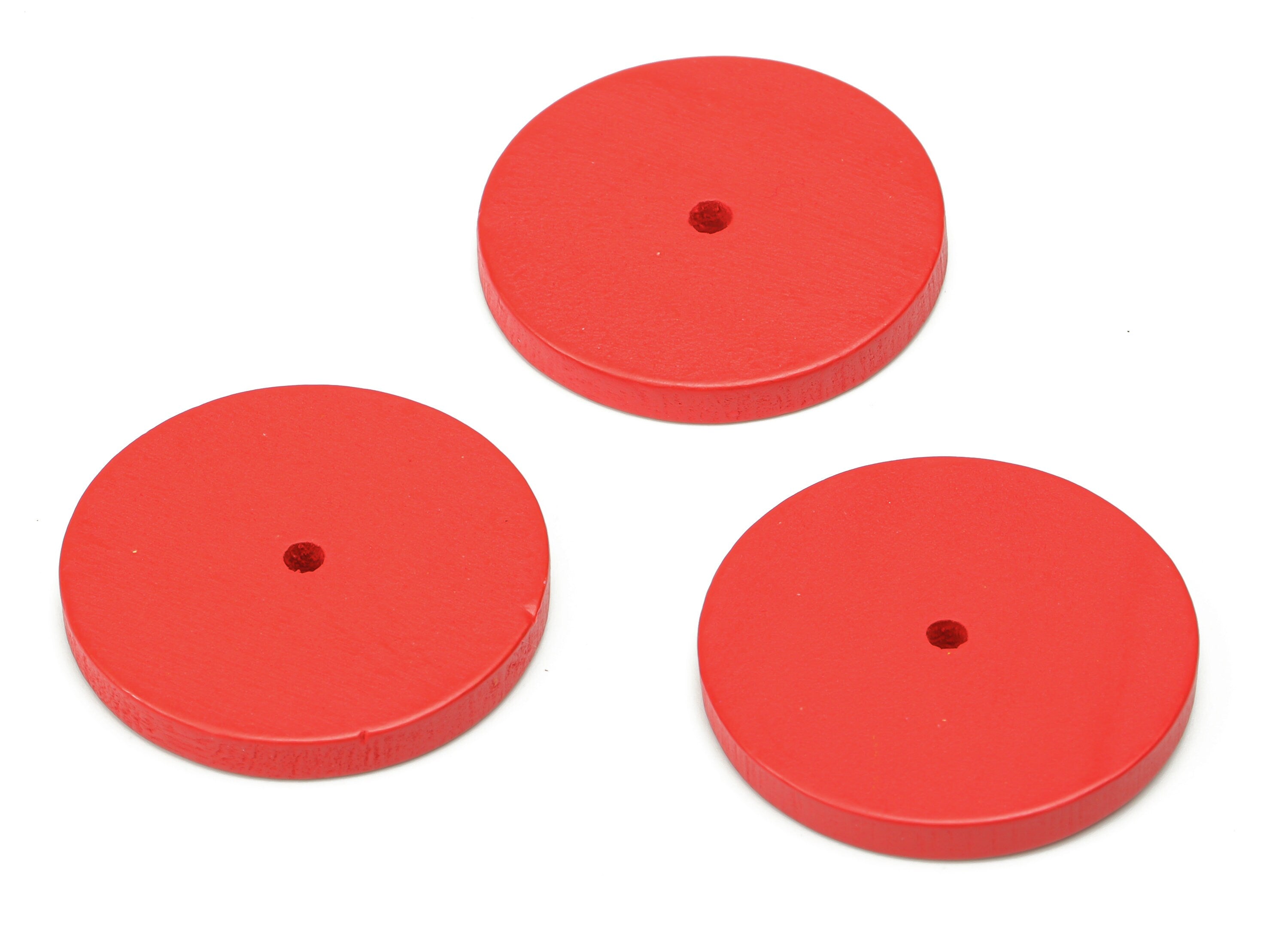 Hemu Wood Round Earring Connector - Hemu Wood Circle Charms and Pendant - DIY Jewelry Making Supplies - 24.61x24.61x3.37mm - BB1186A - DOMEDBAZAAR