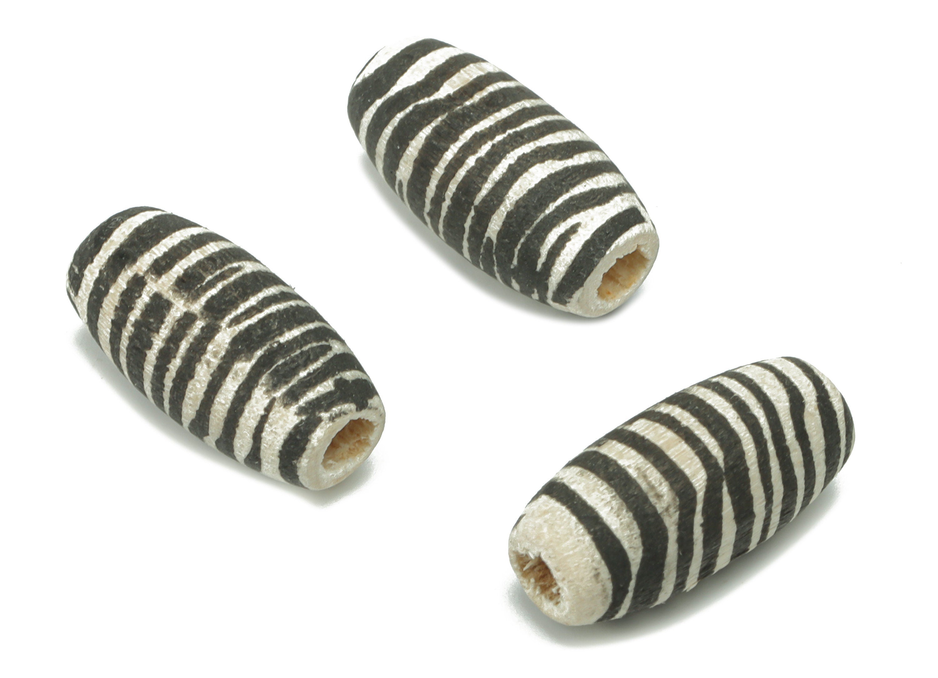 Hemu Wood Bracelet Beads Earring Connector - Hemu Wood Beads Charms and Pendant - DIY Jewelry Making Supplies - 14.54x7.62x7.62mm - BB1213 - DOMEDBAZAAR