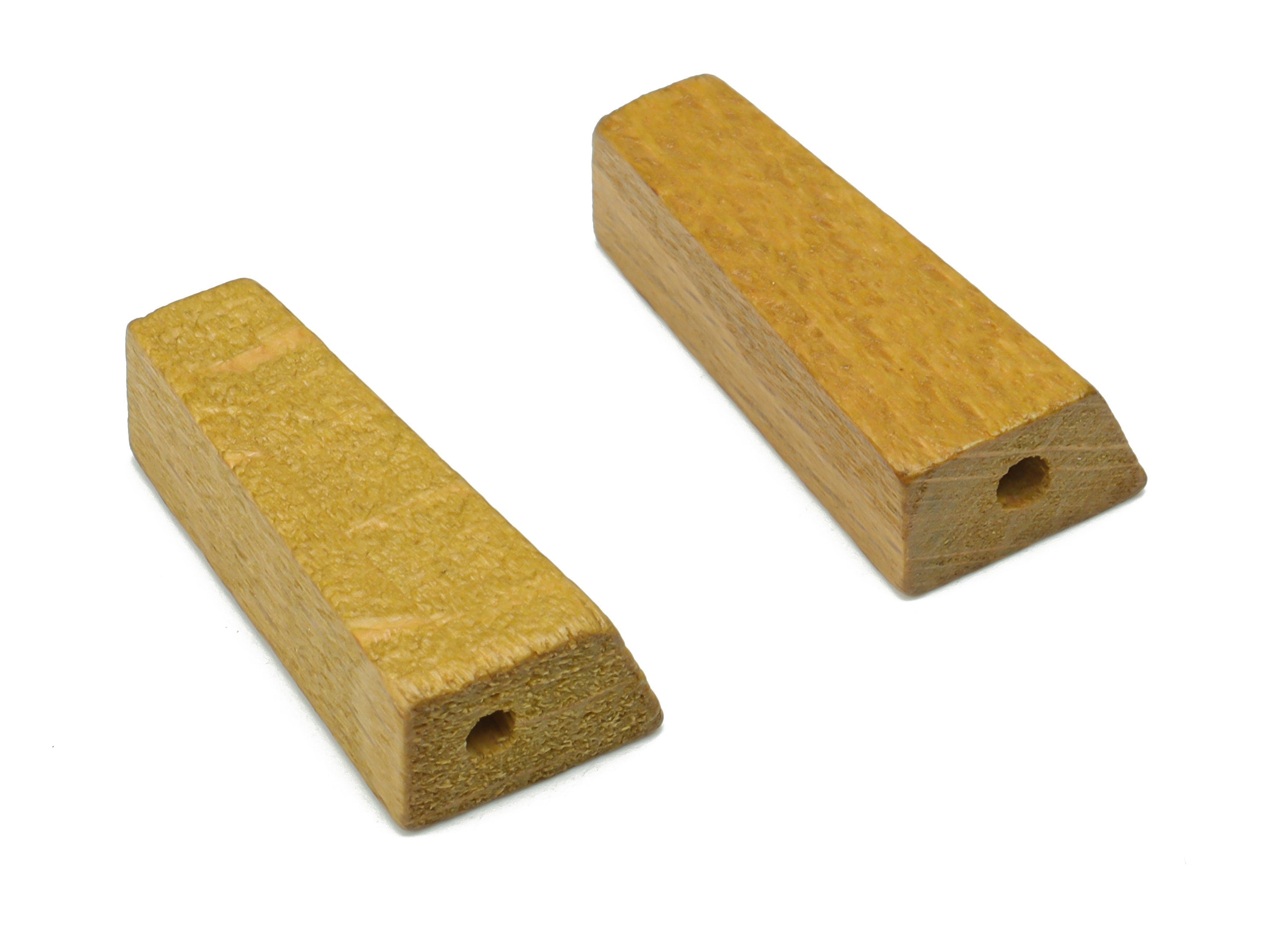 Hemu Wood Geometry Earring Connector - Hemu Wood Irregular Charms and Beads - DIY Jewelry Making Supplies - 21.78x9.76x7.05mm - BB1203 - DOMEDBAZAAR