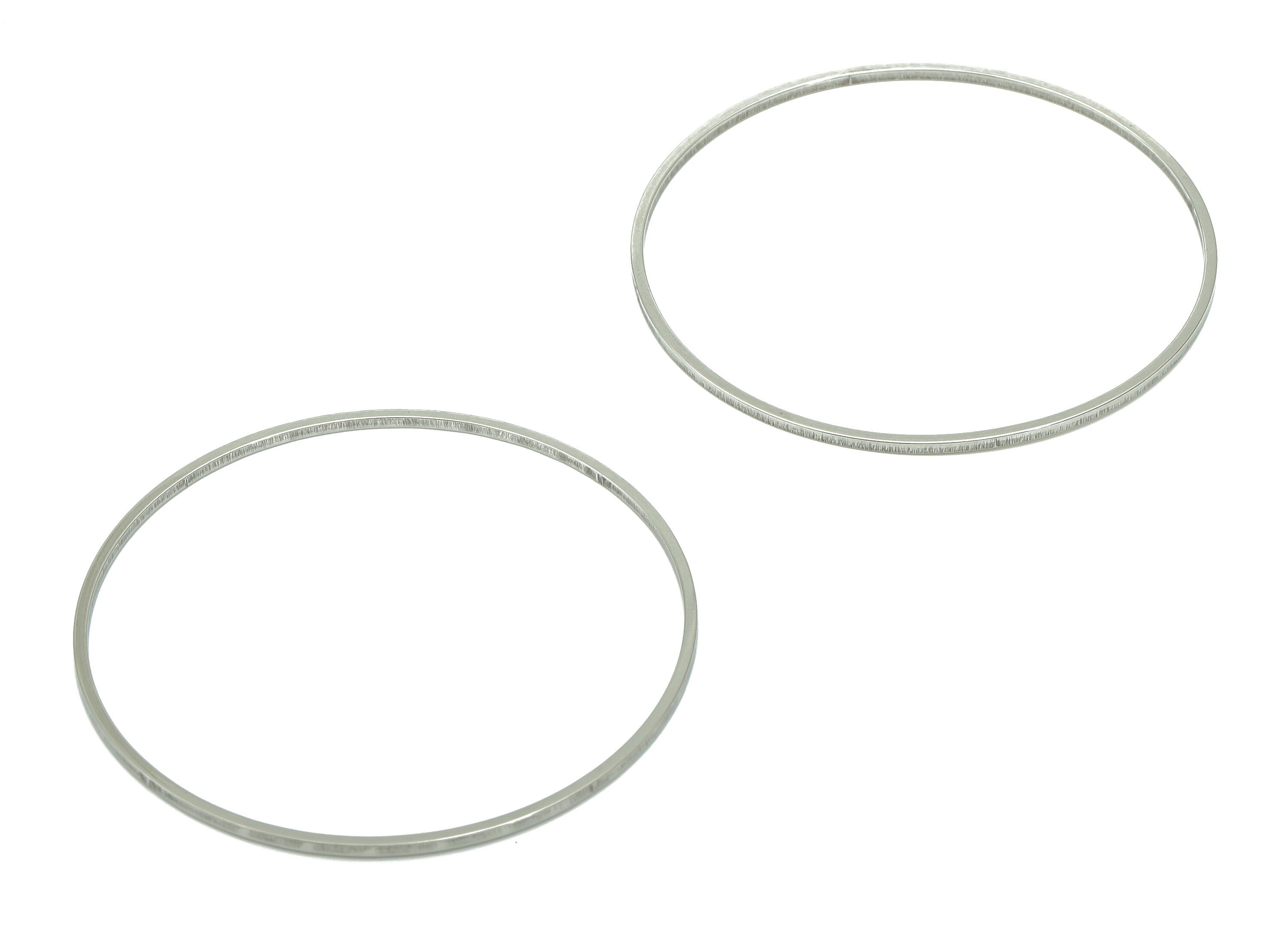 Stainless Steel 201 Round Hoop Connector - 42*1*1mm - Stainless Steel 201 Circle Ring Links - Jewelry Supplies - 41.63x41.63x1mm - SS1367-42 - DOMEDBAZAAR