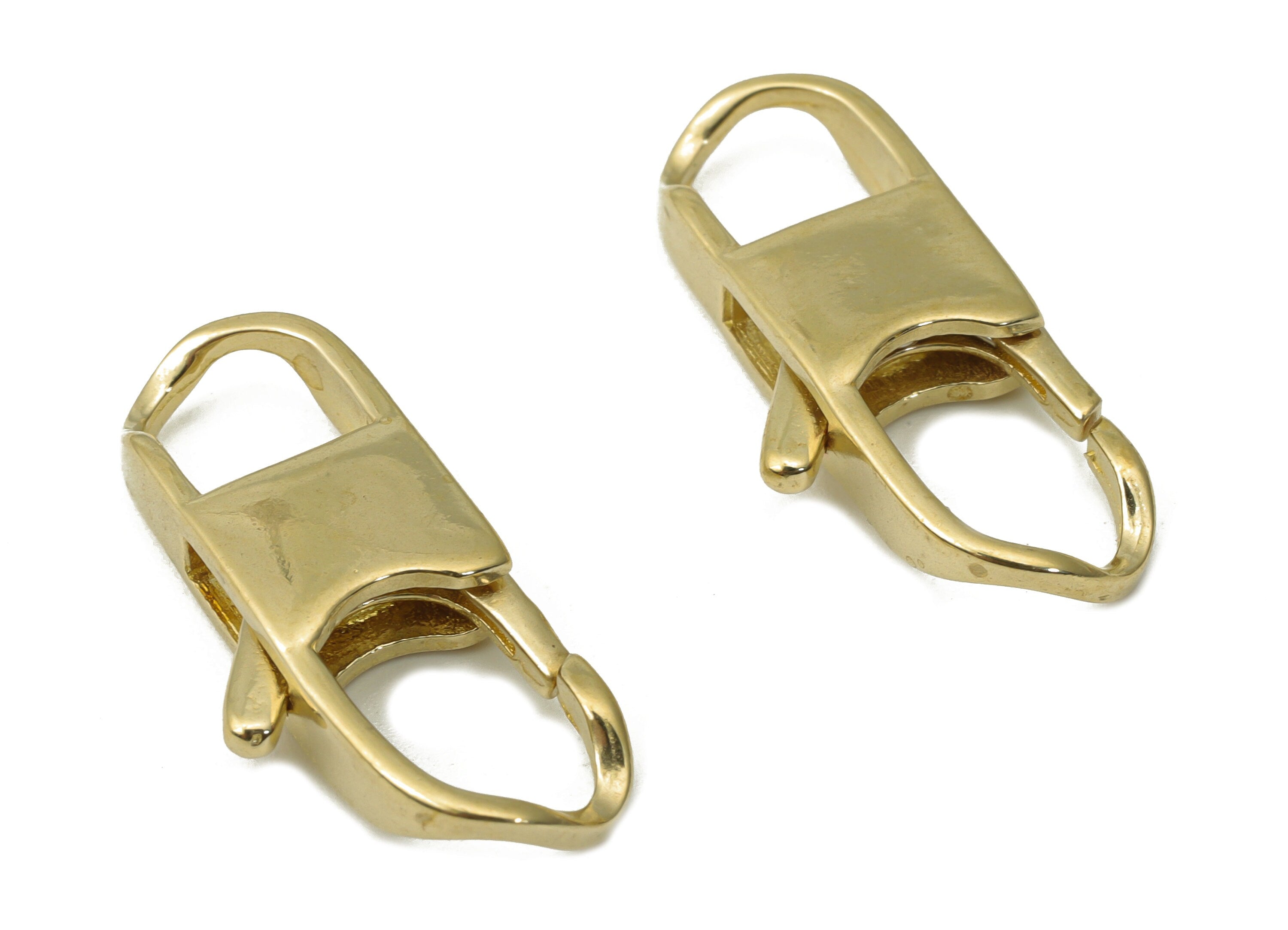 Raw Brass Lobster Claw - Brass Trigger Clasps – Jewelry Clasps - Brass Parrot Clasps - Jewelry Making Supplies - 23.31x10.93x4.17mm - PP5263 - DOMEDBAZAAR