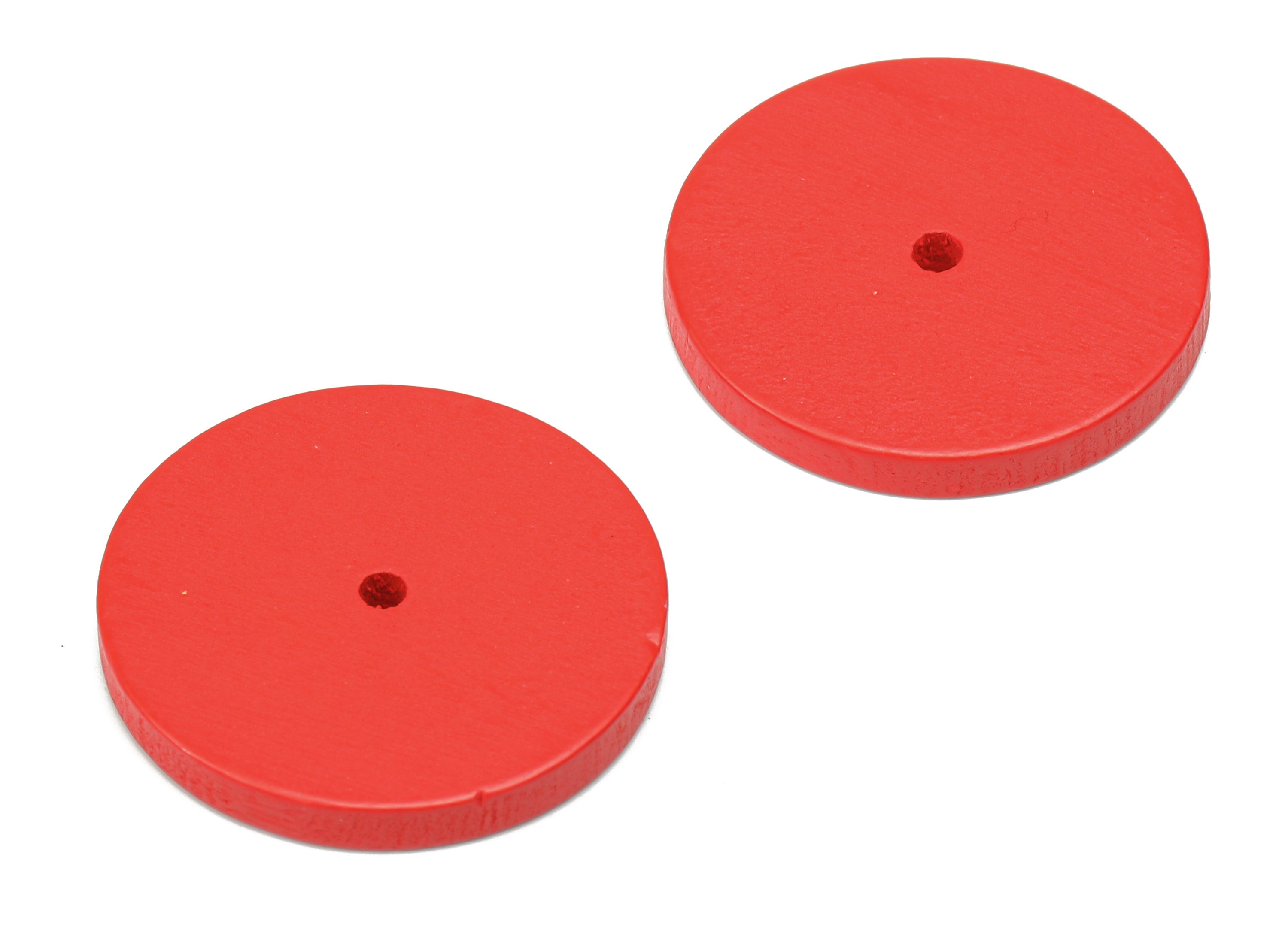 Hemu Wood Round Earring Connector - Hemu Wood Circle Charms and Pendant - DIY Jewelry Making Supplies - 24.61x24.61x3.37mm - BB1186A - DOMEDBAZAAR